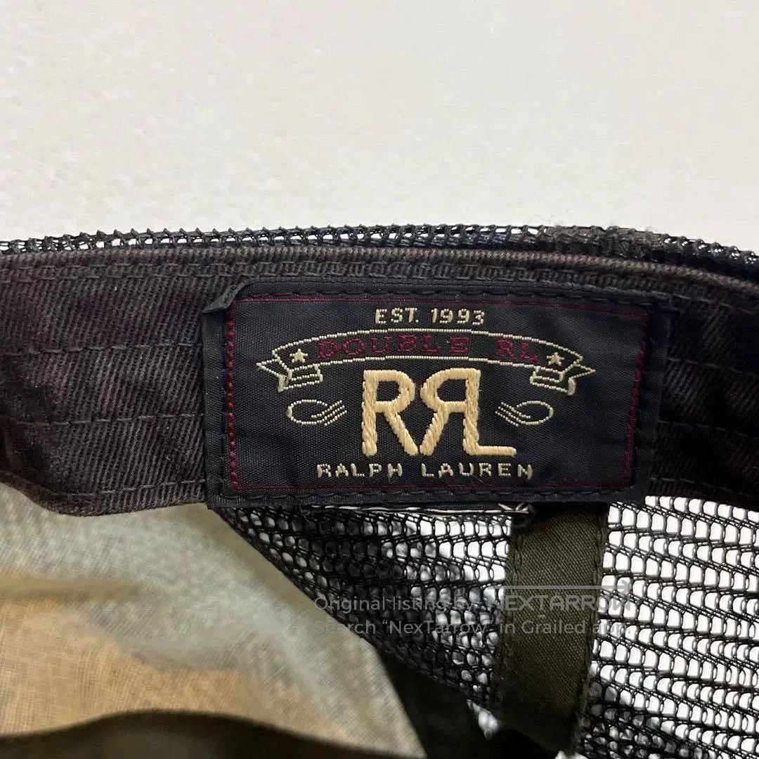 RRL Ralph Lauren RRL 93RD Tracker Vintage Baseball Cap. Size ONE SIZE - 9 Thumbnail