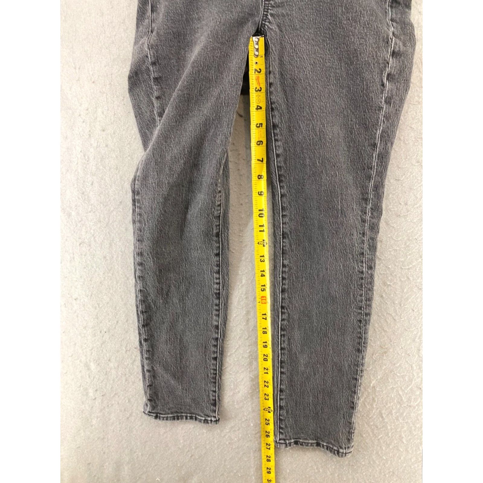 Madewell Madewell Maternity Jeans 24 Black High Rise Perfect Vintage Skinny Cotton Blend Womens Size 42" / US 20 - 5 Thumbnail