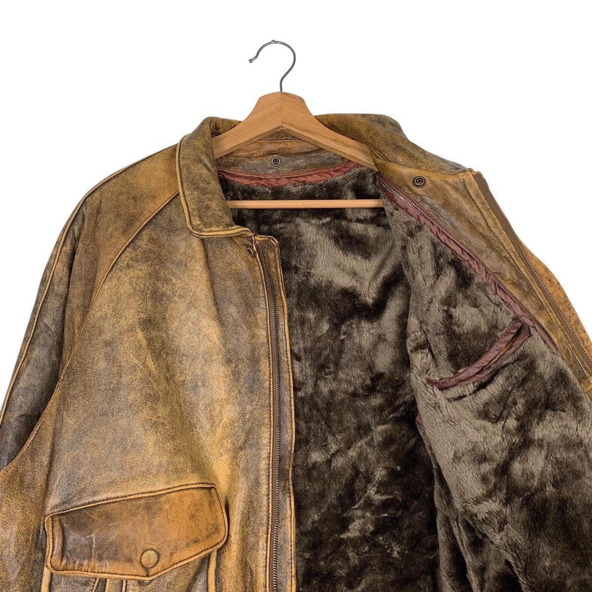 Japanese Brand Japanese Brand Motorcycle Riding Leather Jacket Size US M / EU 48-50 / 2 - 10 Thumbnail
