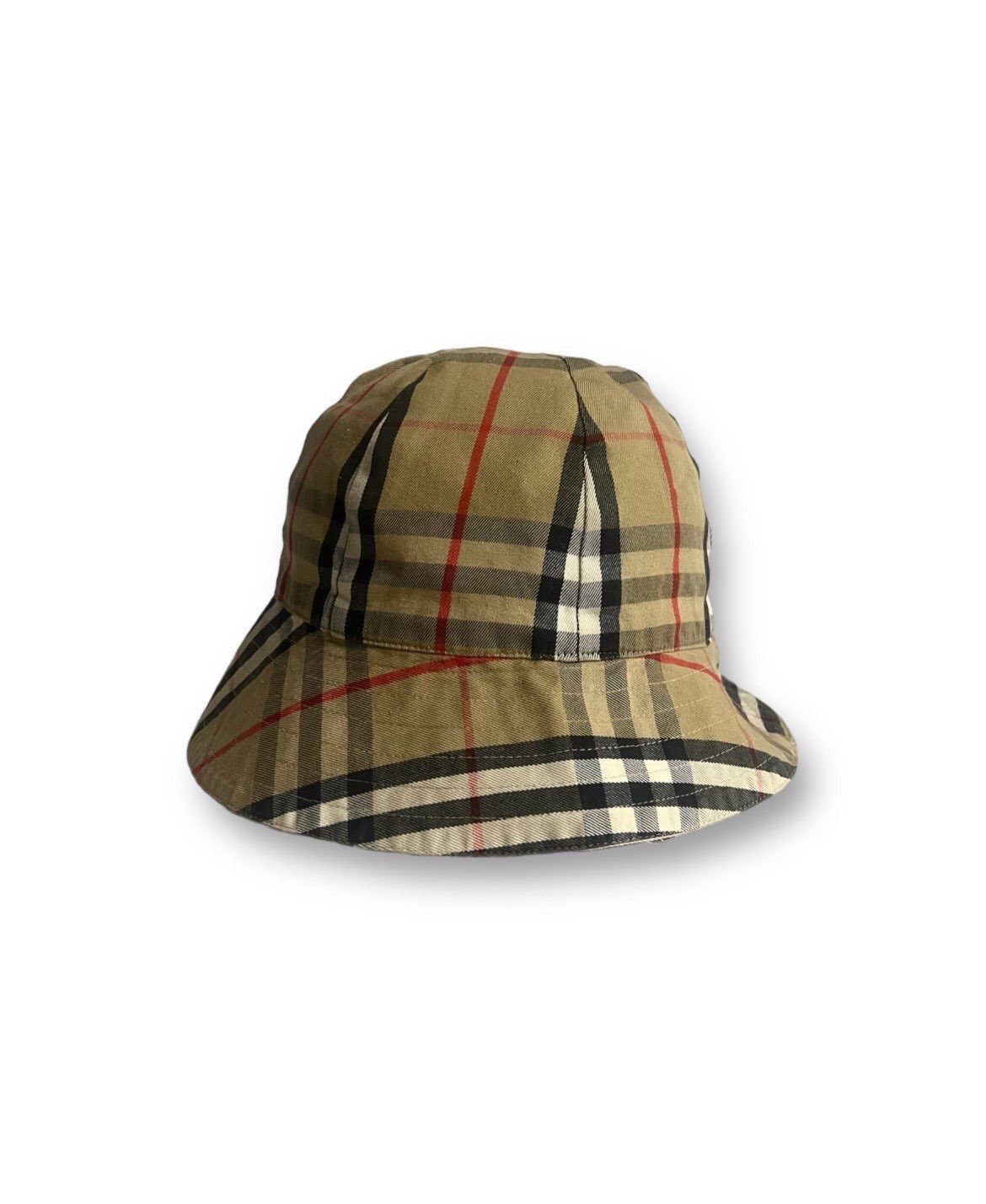 image of Burberry Burberrys Vintage Retro Hat in Beige, Women's