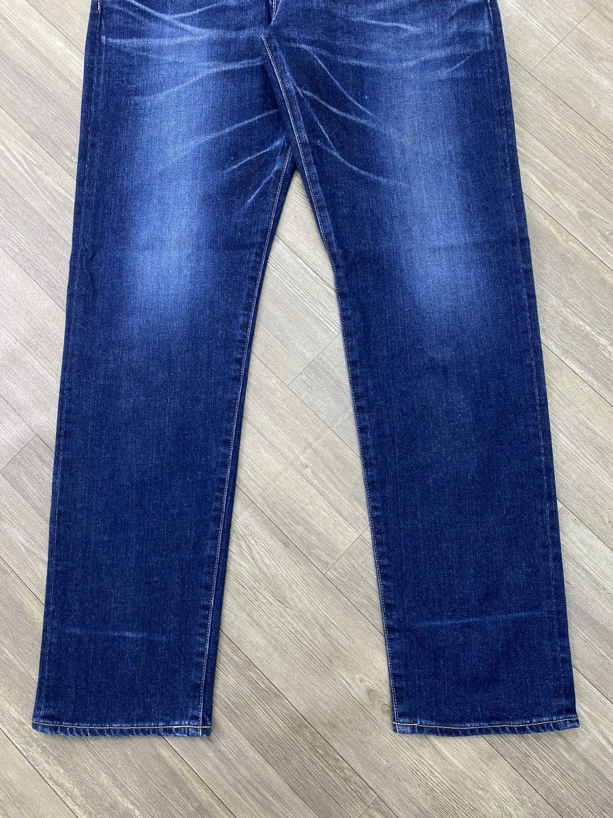 Spellbound 🇯🇵Vintage Spellbound Japan Selvedge Faded Straight Blue Jeans Size US 34 / EU 50 - 4 Thumbnail