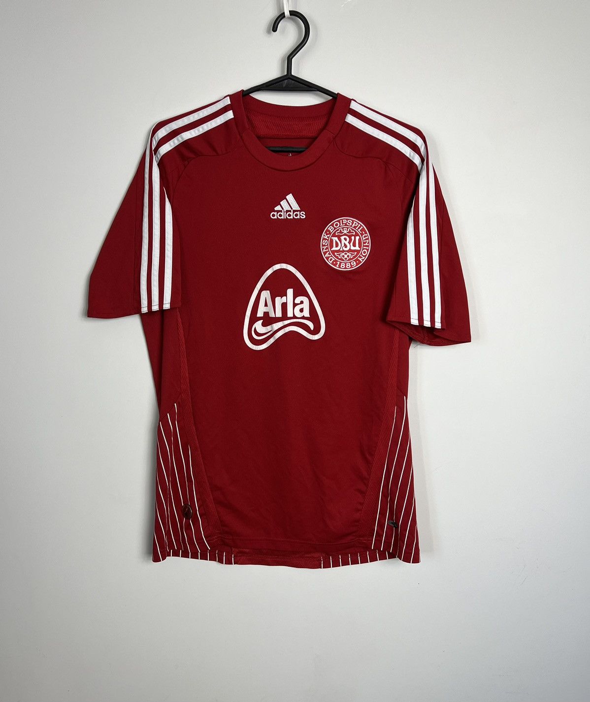 Adidas Adidas Denmark 2008 Soccer Jersey Vintage Size US M / EU 48-50 / 2 - 1 Thumbnail