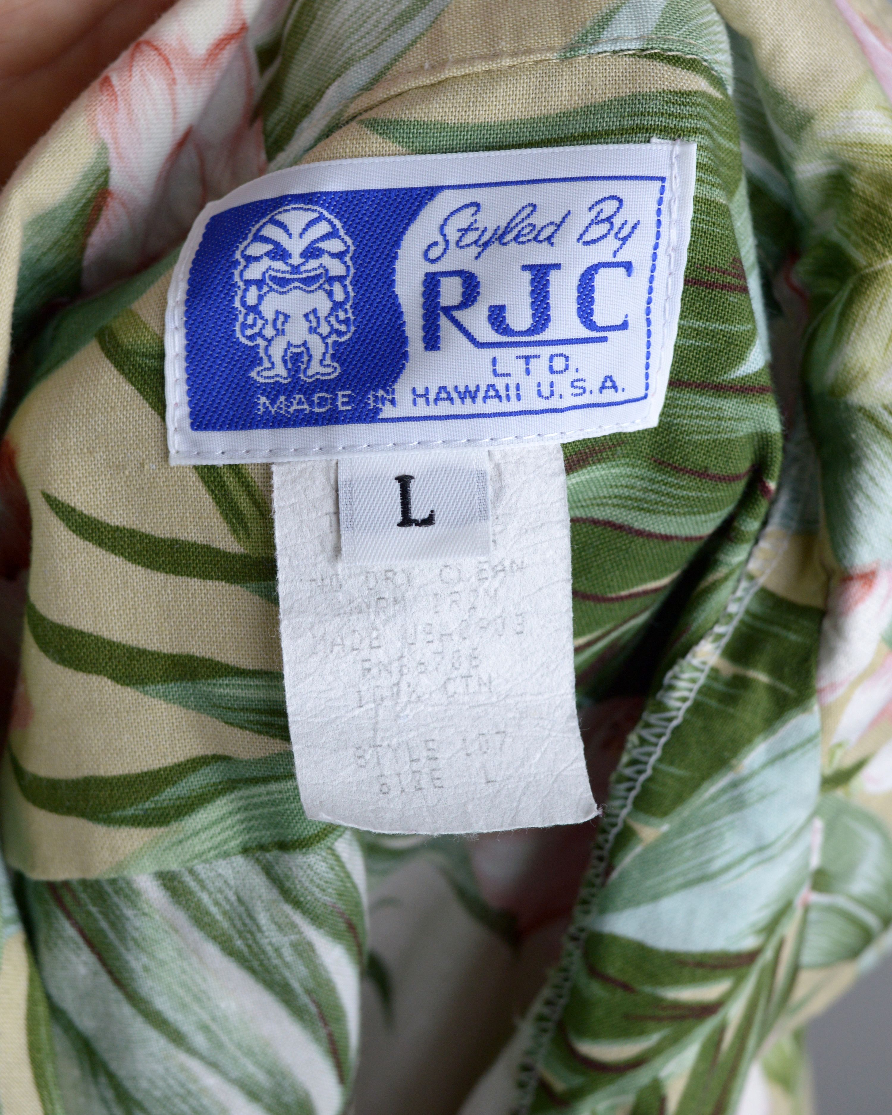 Vintage Vintage Styled by RJC Hawaiian 90s t shirt Size US L / EU 52-54 / 3 - 4 Thumbnail