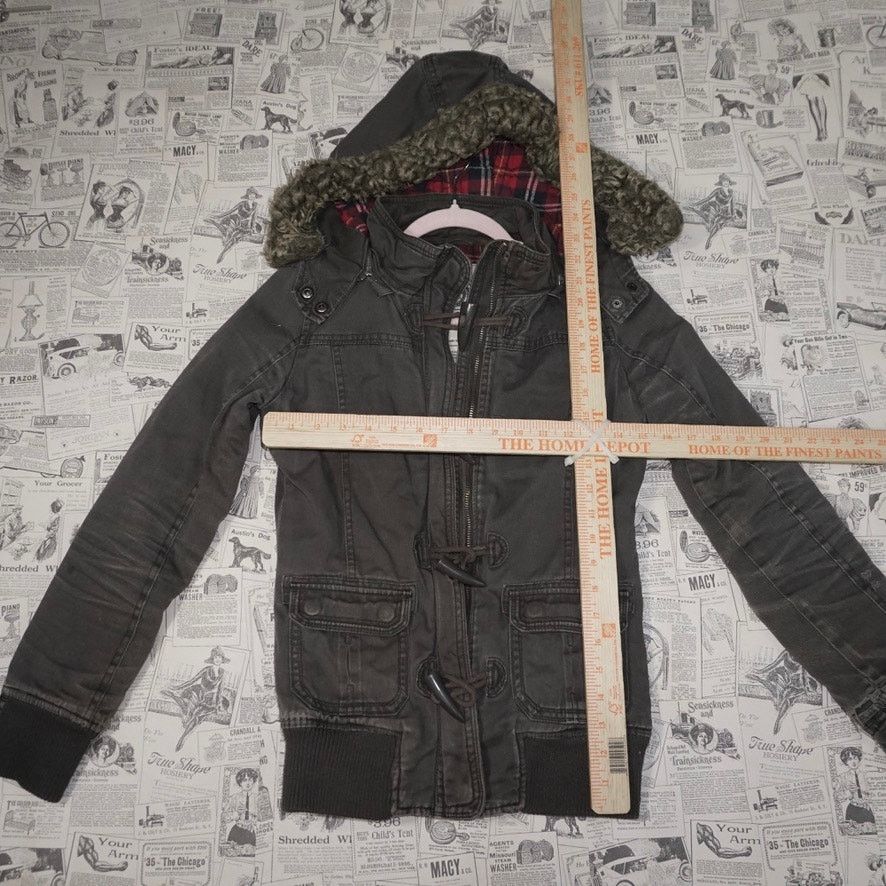 Vintage Small - Vintage Y2K plaid lined Los Angeles military jacket Size S / US 4 / IT 40 - 4 Thumbnail