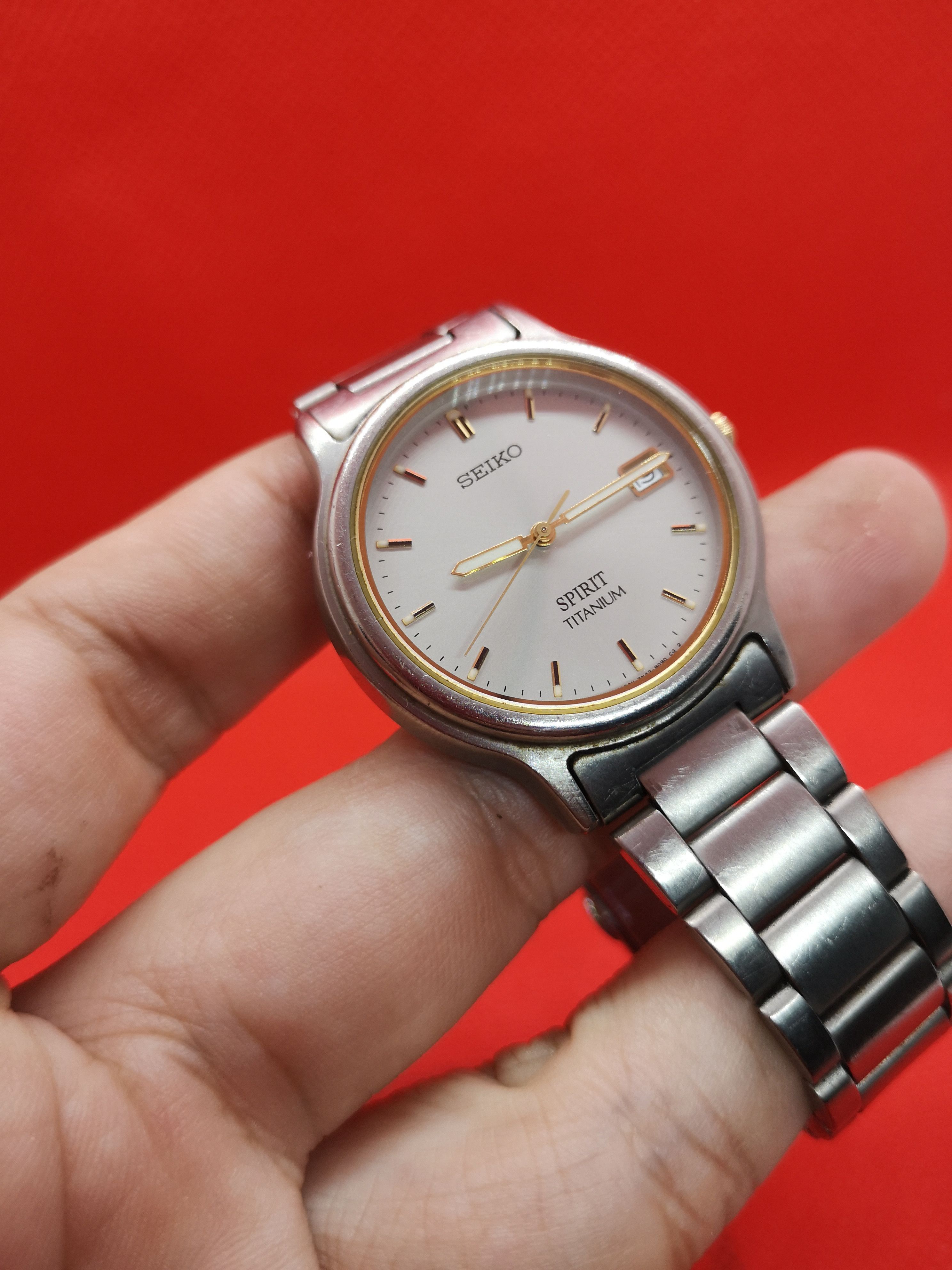 Japanese Brand Vintage SEIKO Spirit Titanium Size ONE SIZE - 3 Thumbnail