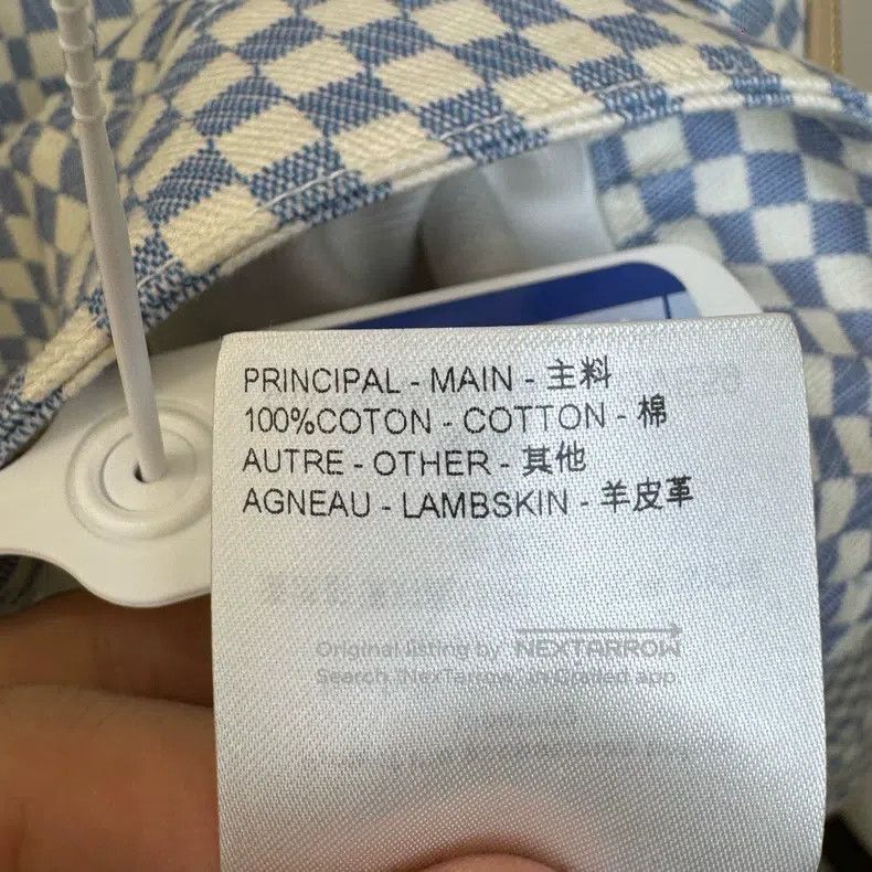 Louis Vuitton Louis Vuitton Blue and white checkerboard leather jacket Size XXS / US 00 / IT 34 - 6 Thumbnail