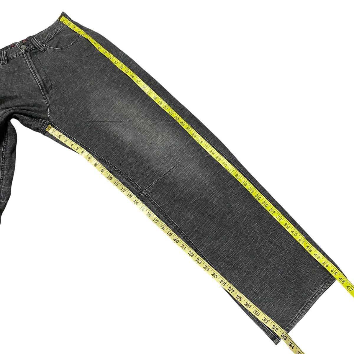 JNCO Vintage Y2K Airwalk Black Denim Baggy Jeans Size US 30 / EU 46 - 17 Thumbnail