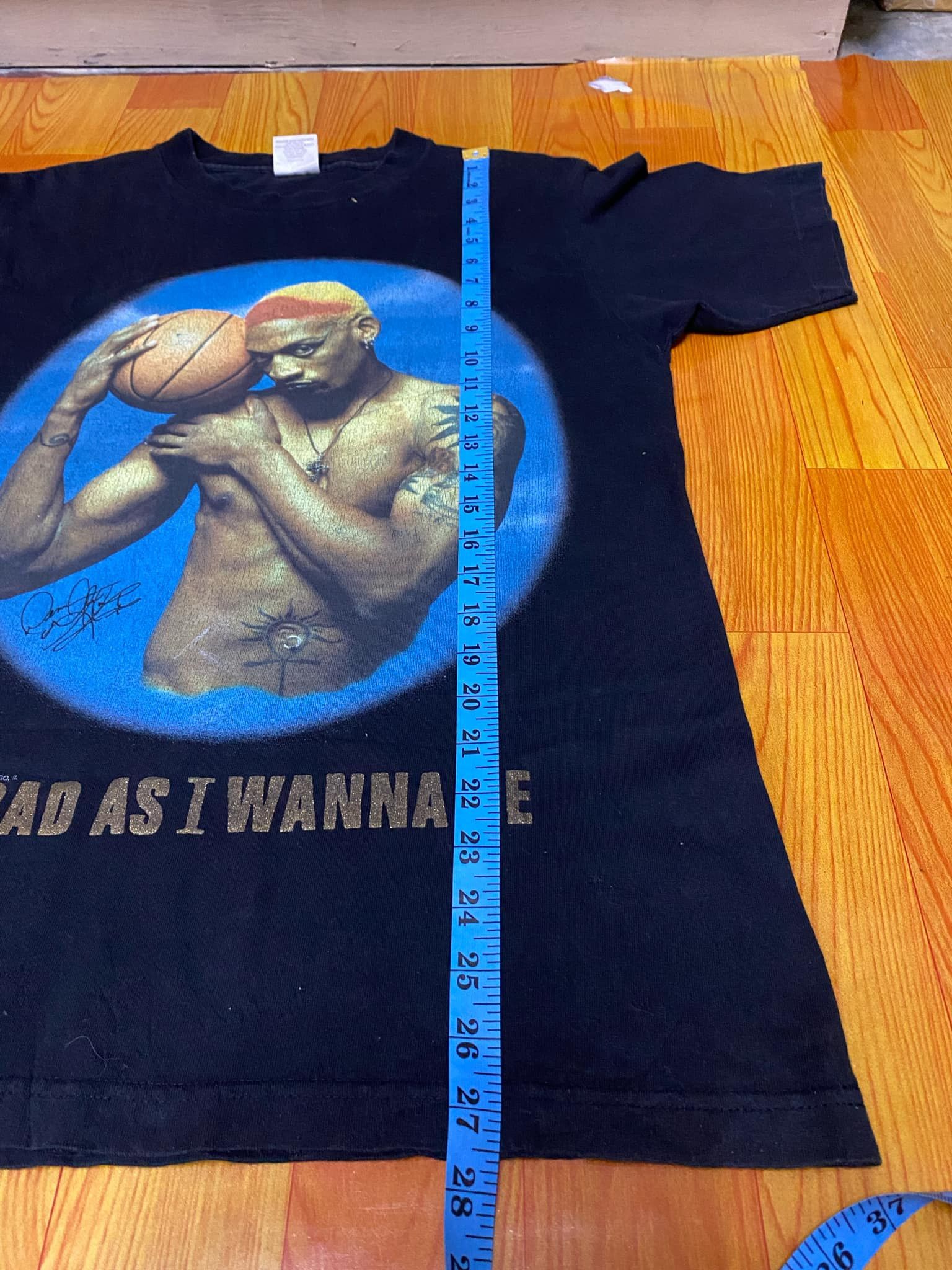 NBA Vintage 1996 Dennis Rodman NBA USA Tee Size US M / EU 48-50 / 2 - 9 Thumbnail