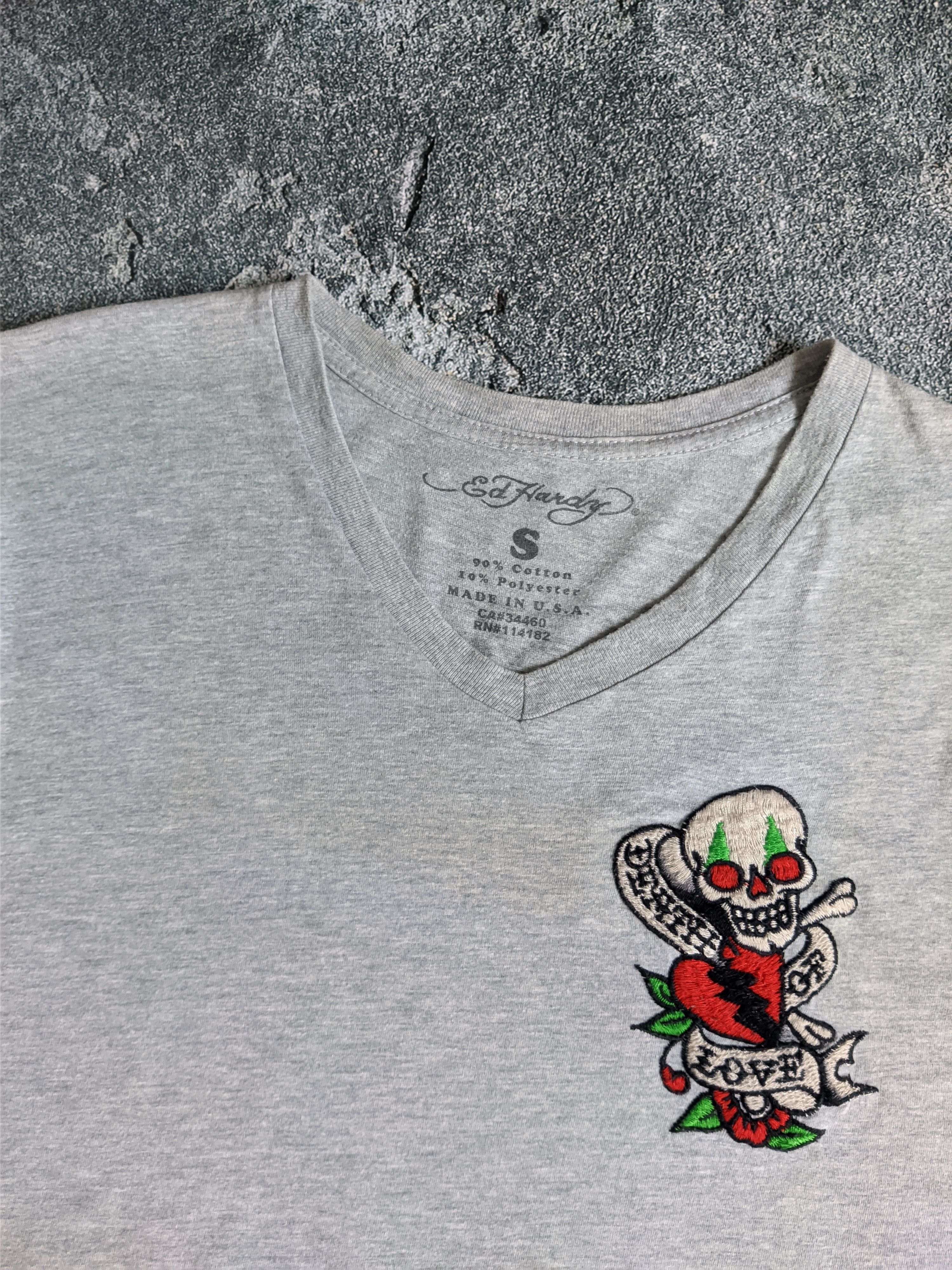 Ed Hardy Vintage ed hardy tshirt y2k big logo Size US S / EU 44-46 / 1 - 4 Thumbnail