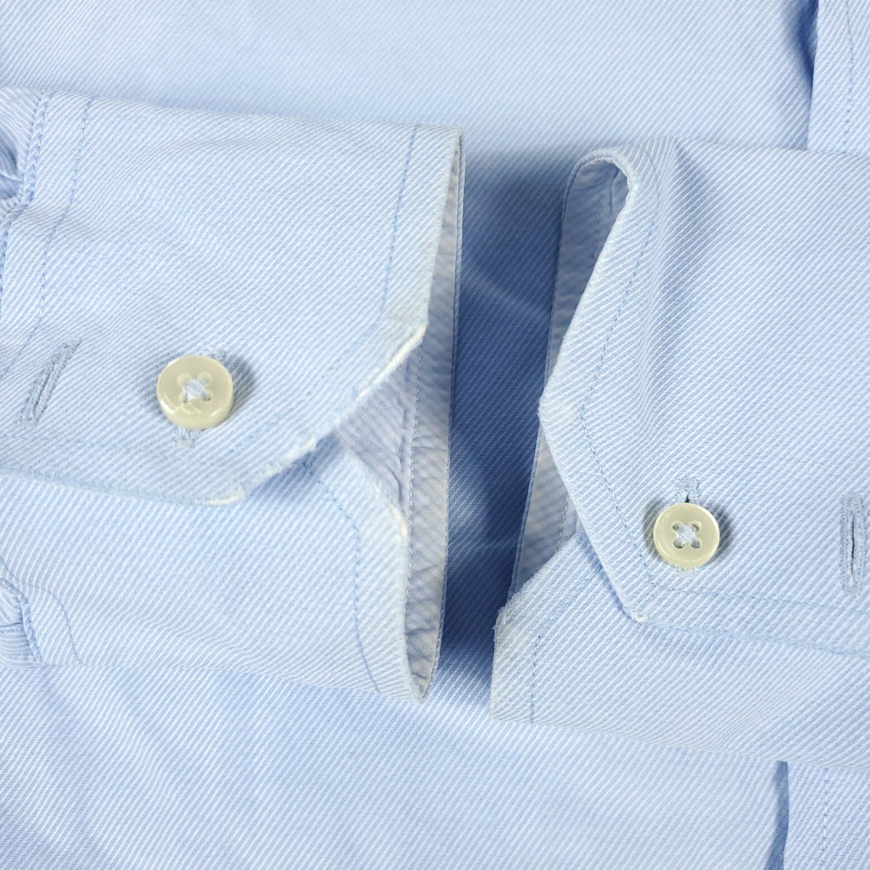 Tommy Hilfiger Tommy Hilfiger Shirt Mens Large Blue Casual Button Up Long Sleeve Size US L / EU 52-54 / 3 - 3 Thumbnail