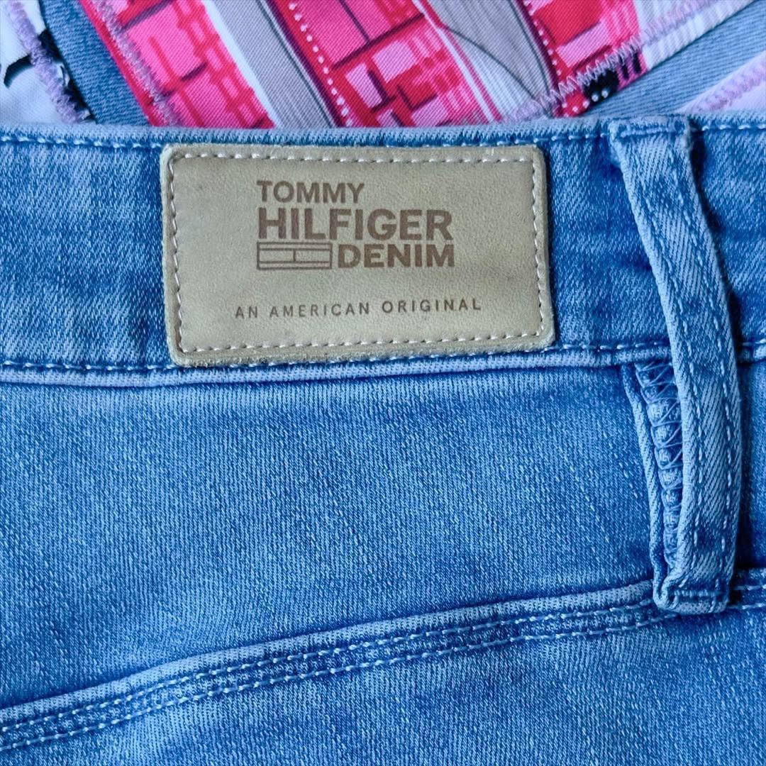 Tommy Hilfiger Upcycled TOMMY HILFIGER "WINDOWS TO JAPAN" Jeans Size 26" / US 2 / IT 38 - 5 Thumbnail