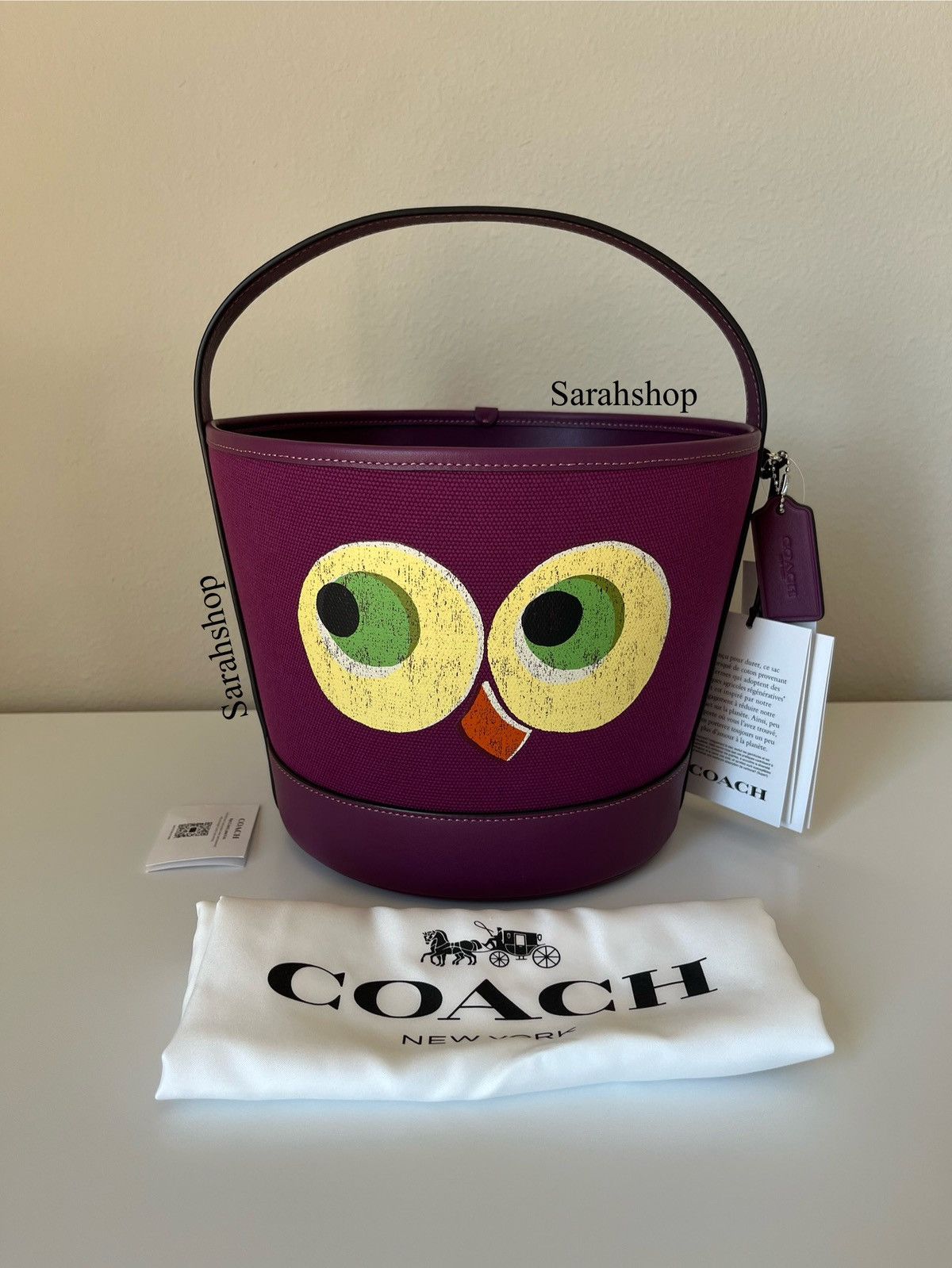 Coach Coach Trick Or Treat Bucket With Halloween Owl Size ONE SIZE - 1 Thumbnail