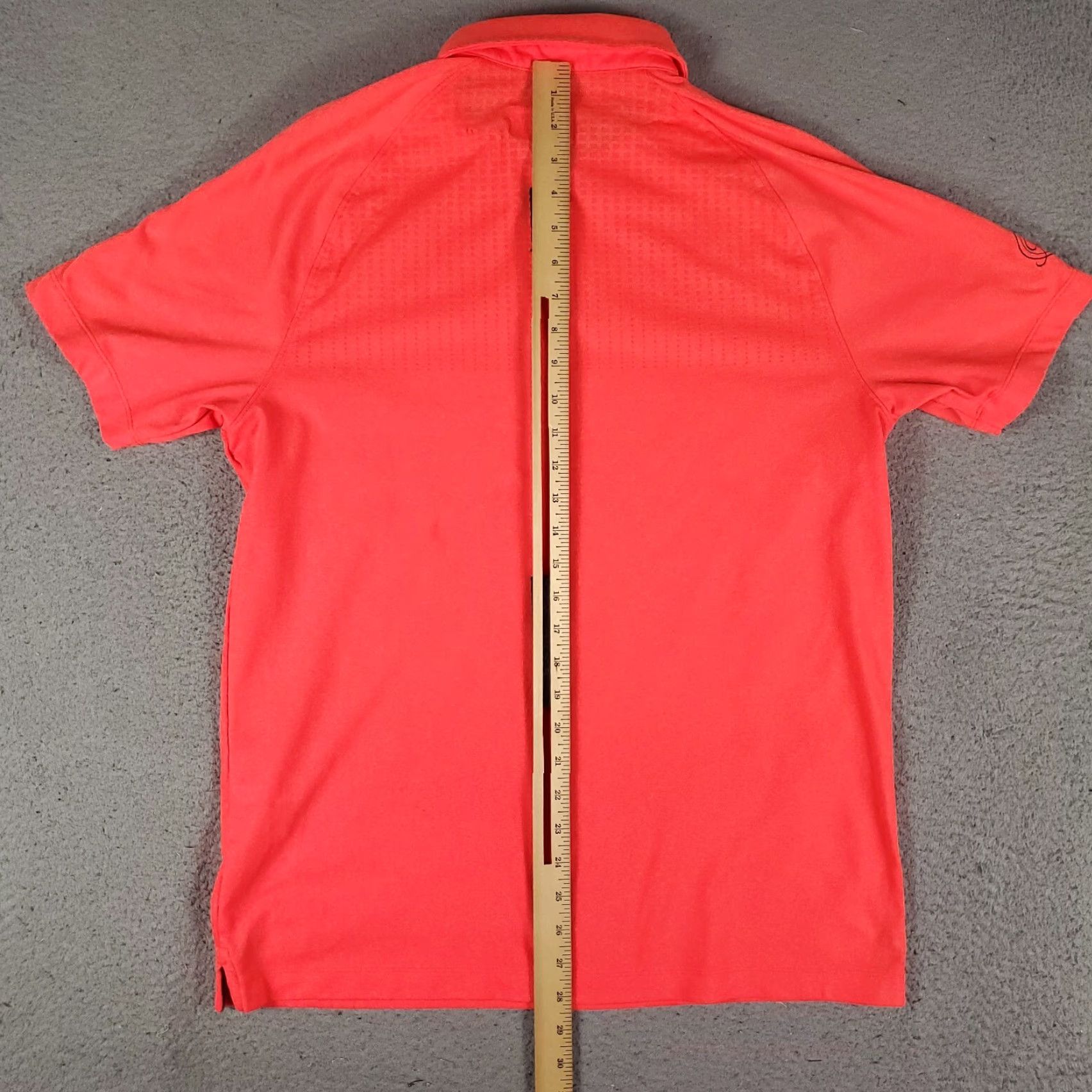Under Armour Under Armour Polo Shirt Mens M Pink Solid Short Sleeve College/Preppy Logo Golf Casual Shirt Size US M / EU 48-50 / 2 - 5 Thumbnail
