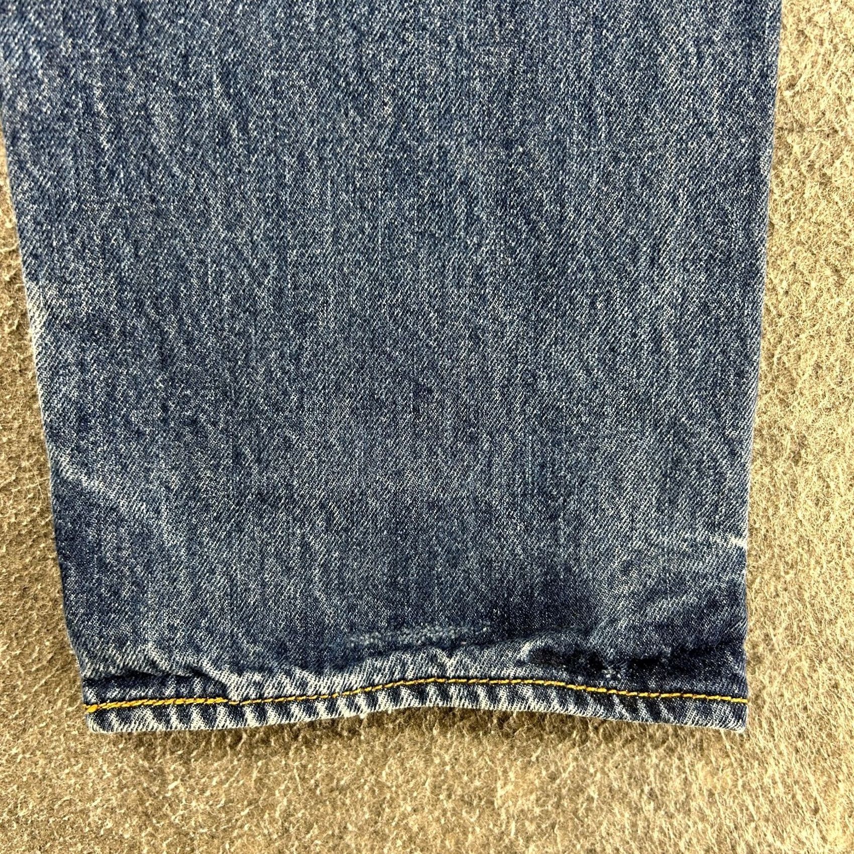 Levi's VINTAGE Levi's 501 Jeans Men 34x30 Blue Regular Fit Distressed Straight Denim 5-Pocket Retros Size US 34 / EU 50 - 7 Thumbnail