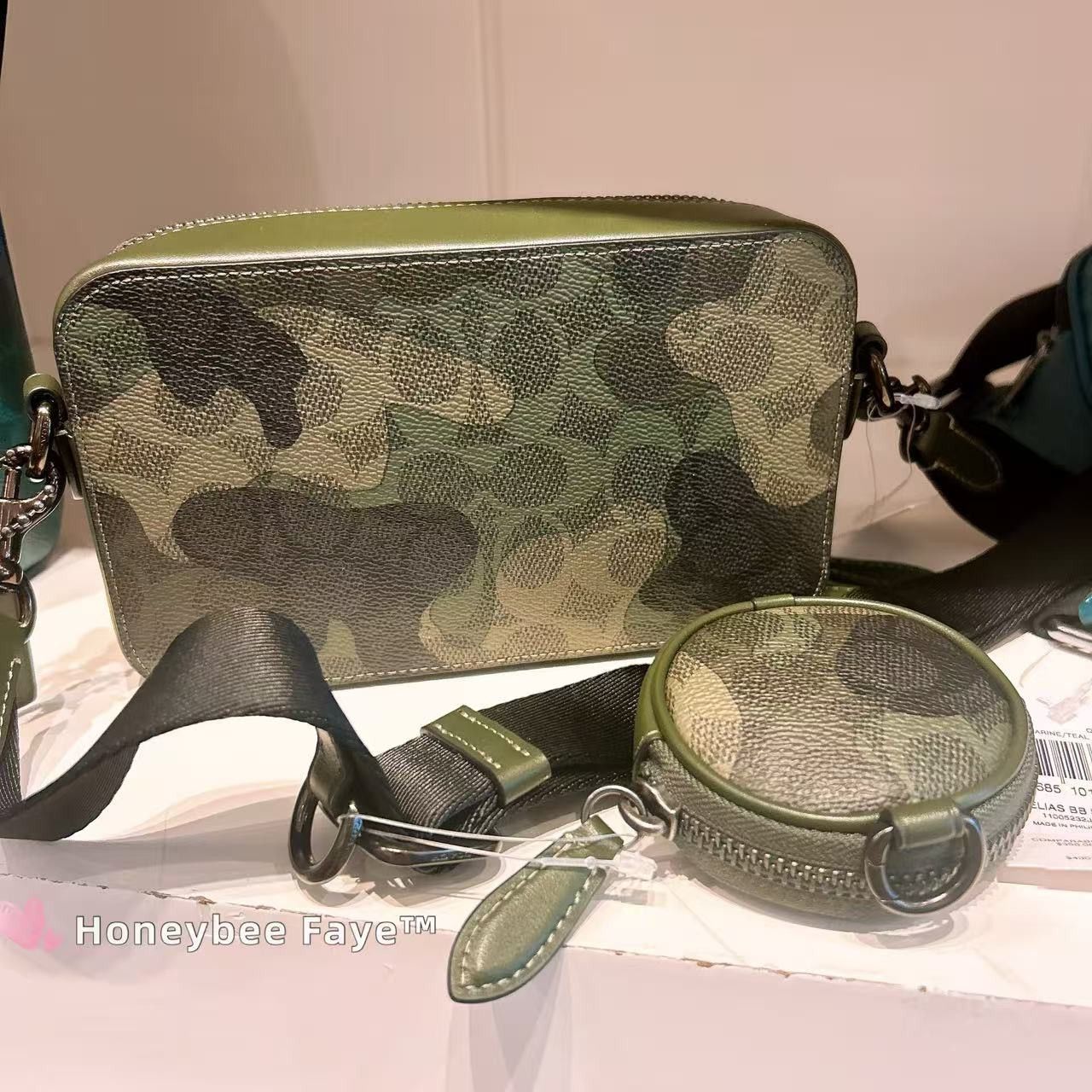 Coach Charter Slim Crossbody Bag In Signature Camo Print CAG00 Size ONE SIZE - 3 Thumbnail
