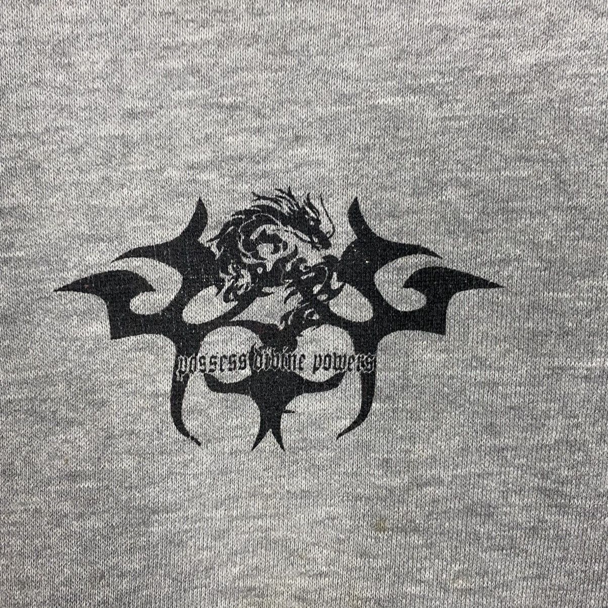 Japanese Brand Cropped Short Sleeve Sweatshirt Hill Crop Punk Design Size US M / EU 48-50 / 2 - 14 Thumbnail