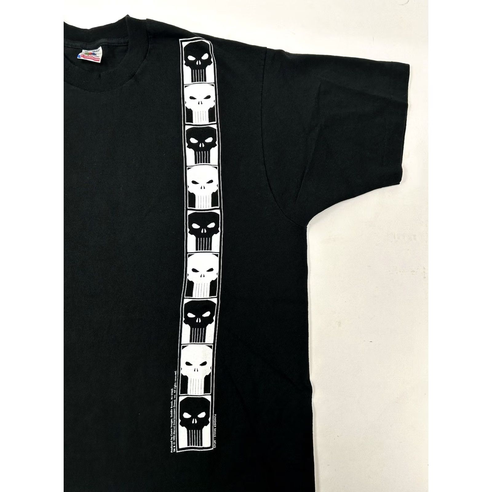 Vintage VINTAGE Marvel Comics The Punisher Skull Logo Tee 1992 XL Size US XL / EU 56 / 4 - 2 Thumbnail