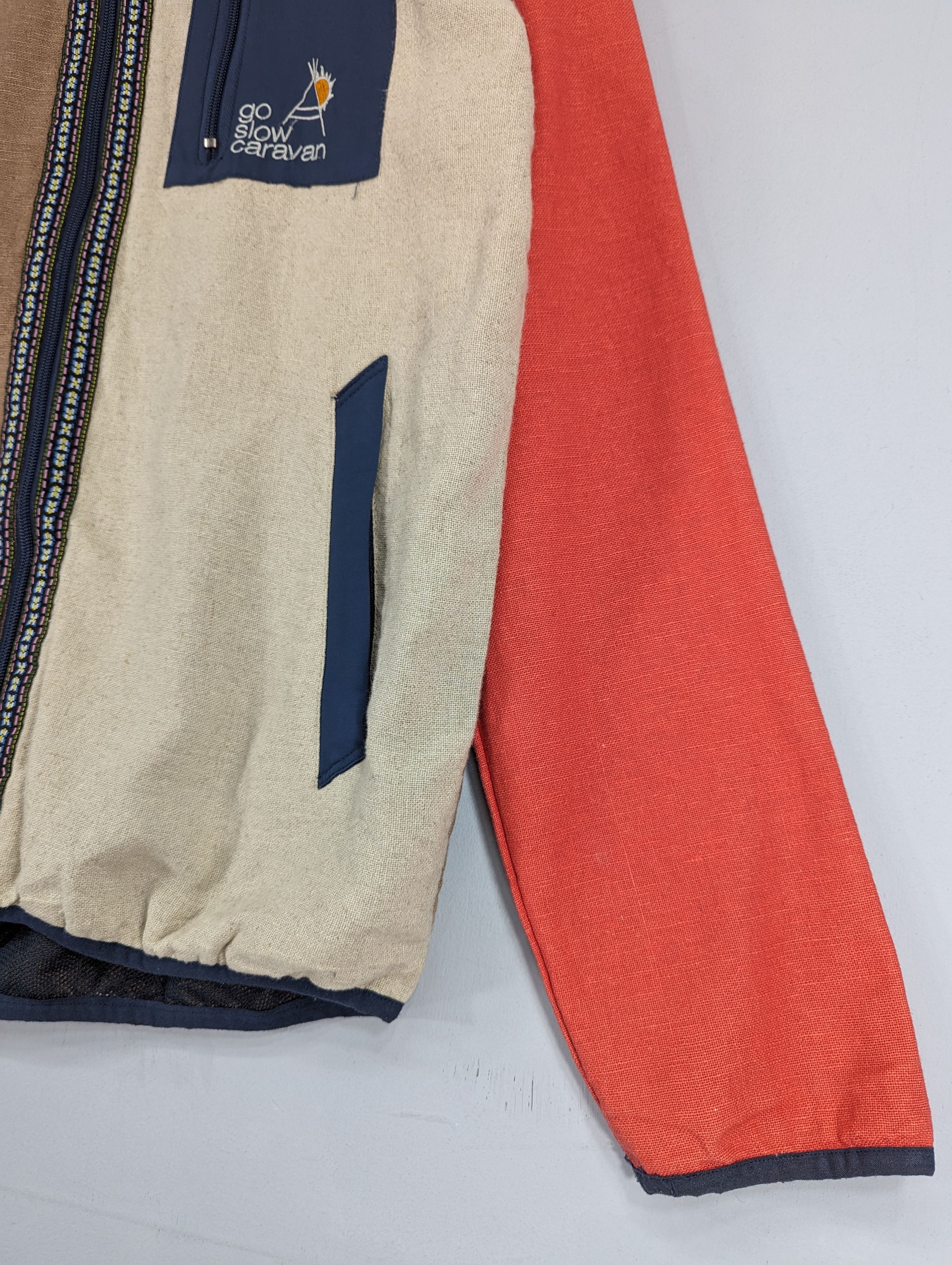 go slow caravan 🔥RARE🔥Go Slow Caravan Multicolor Zipper Hoodie Jacket Size US L / EU 52-54 / 3 - 5 Thumbnail