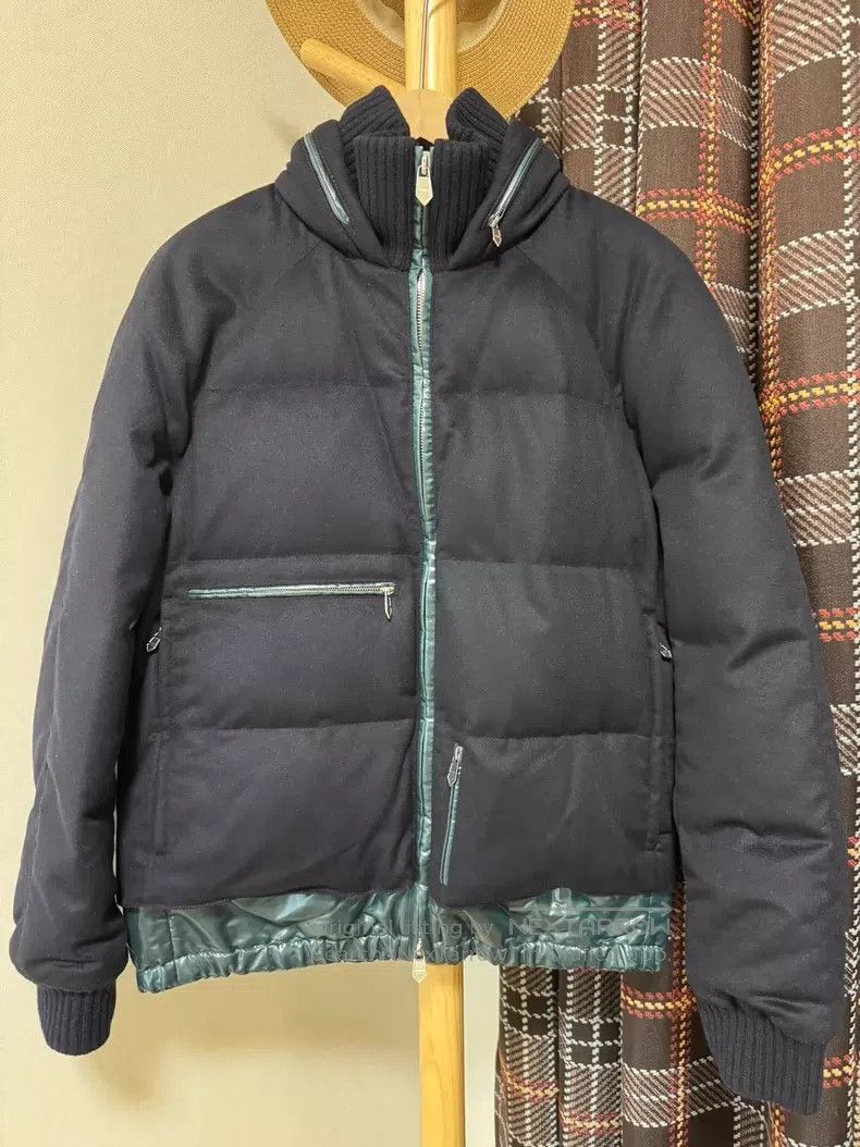Hermes Hermes Men's cashmere down jacket, 100% cashmere fabric. Size US M / EU 48-50 / 2 - 1 Thumbnail