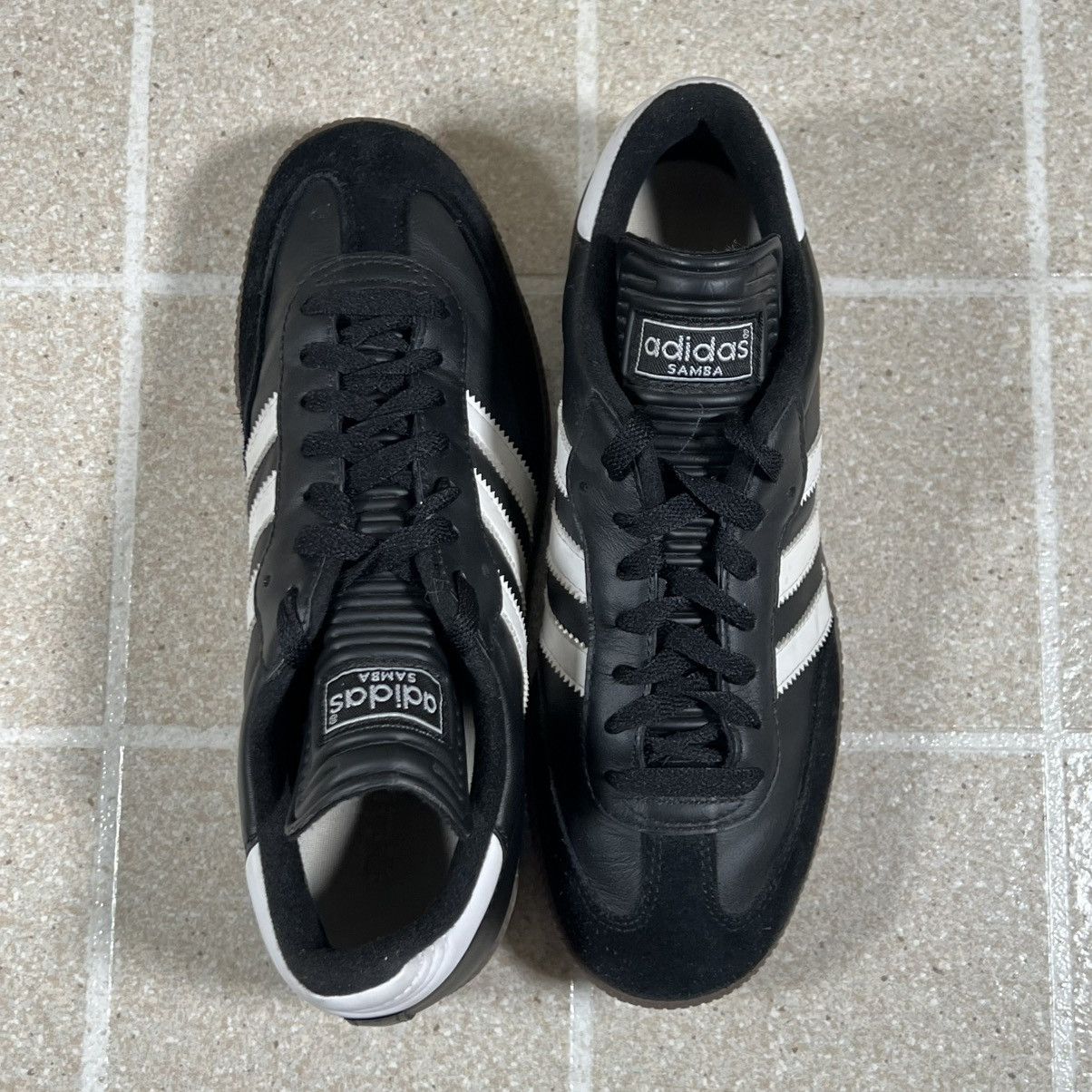 Adidas Adidas Samba OG Originals Shoes Black Gum Sole Women's Sz 8 Size US 8 / IT 38 - 6 Thumbnail