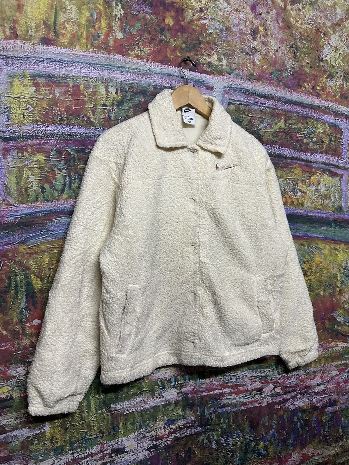 Nike Nike button down sweater fleece Size US S / EU 44-46 / 1 - 4 Thumbnail