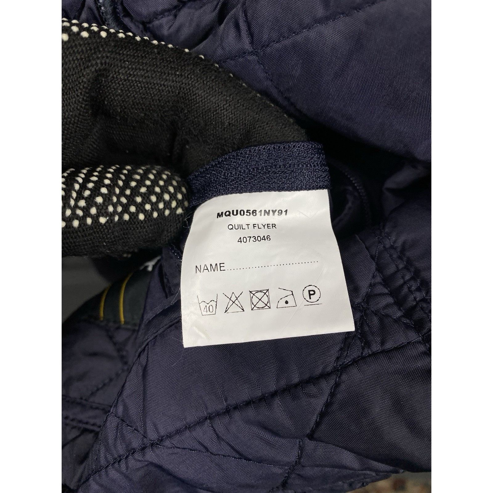 Barbour Barbour International Quilt Flyer Men's Blue Quilted Jacket Size US XXL / EU 58 / 5 - 14 Thumbnail
