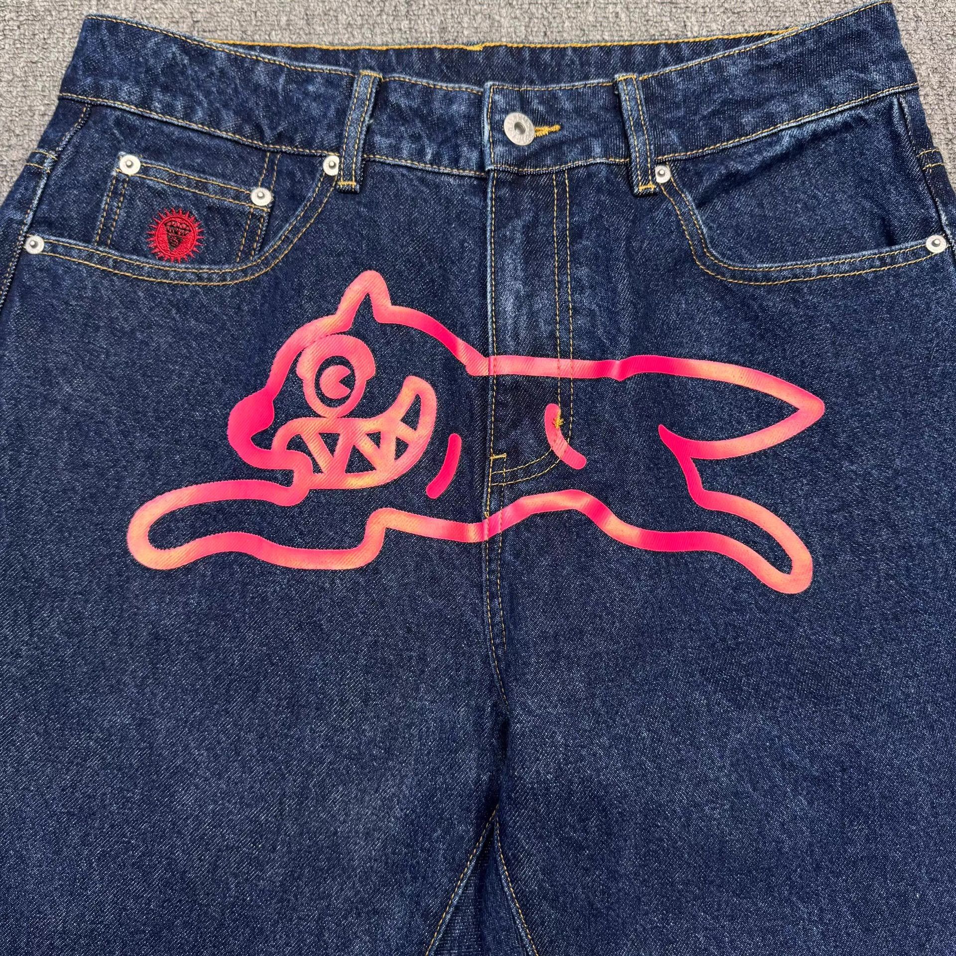 Billionaire Boys Club BBC Flying Dog Denim Jeans Q5 Size US 34 / EU 50 - 3 Thumbnail