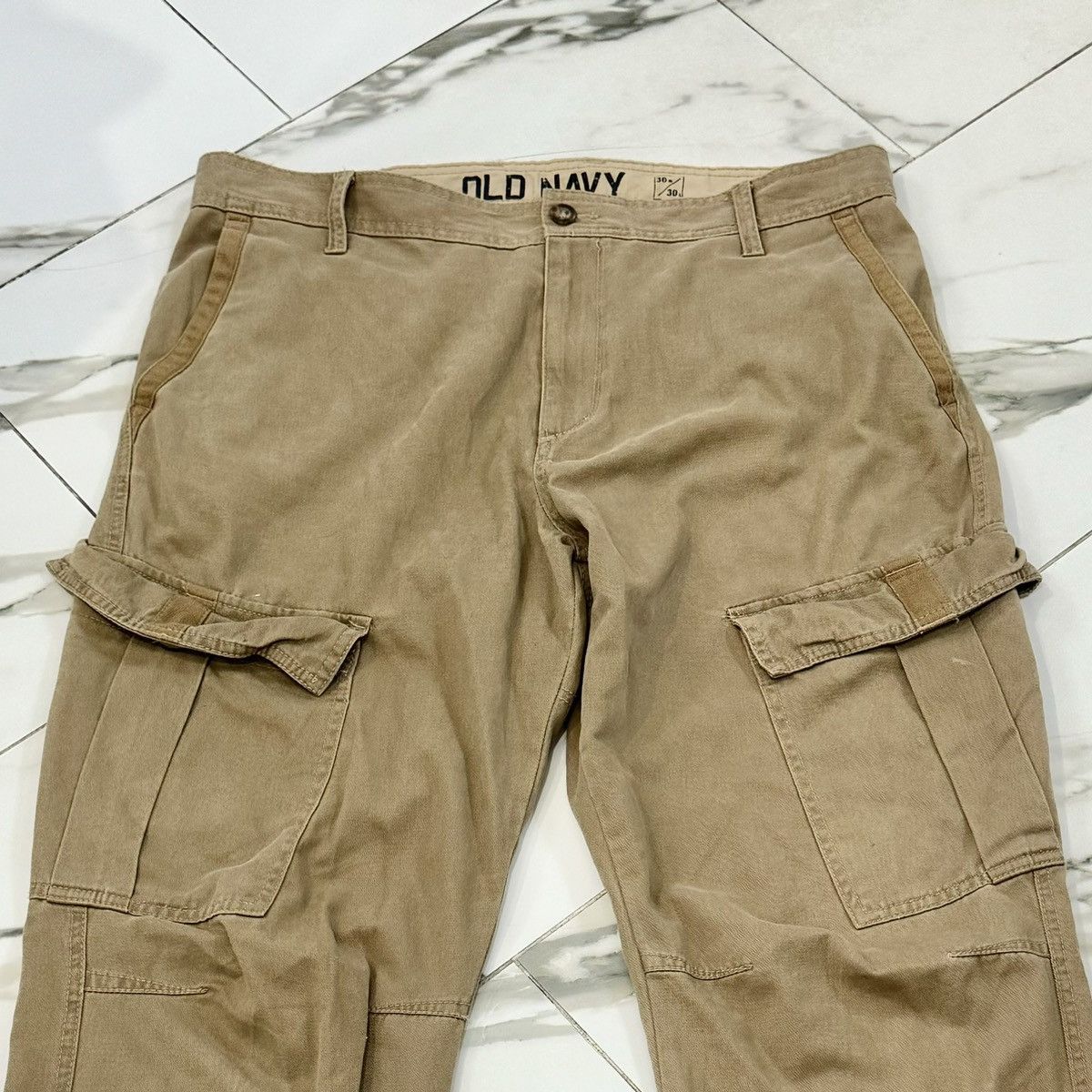 Vintage VINTAGE BAGGY CARGO OLD NAVY PANTS! Size US 36 / EU 52 - 2 Thumbnail