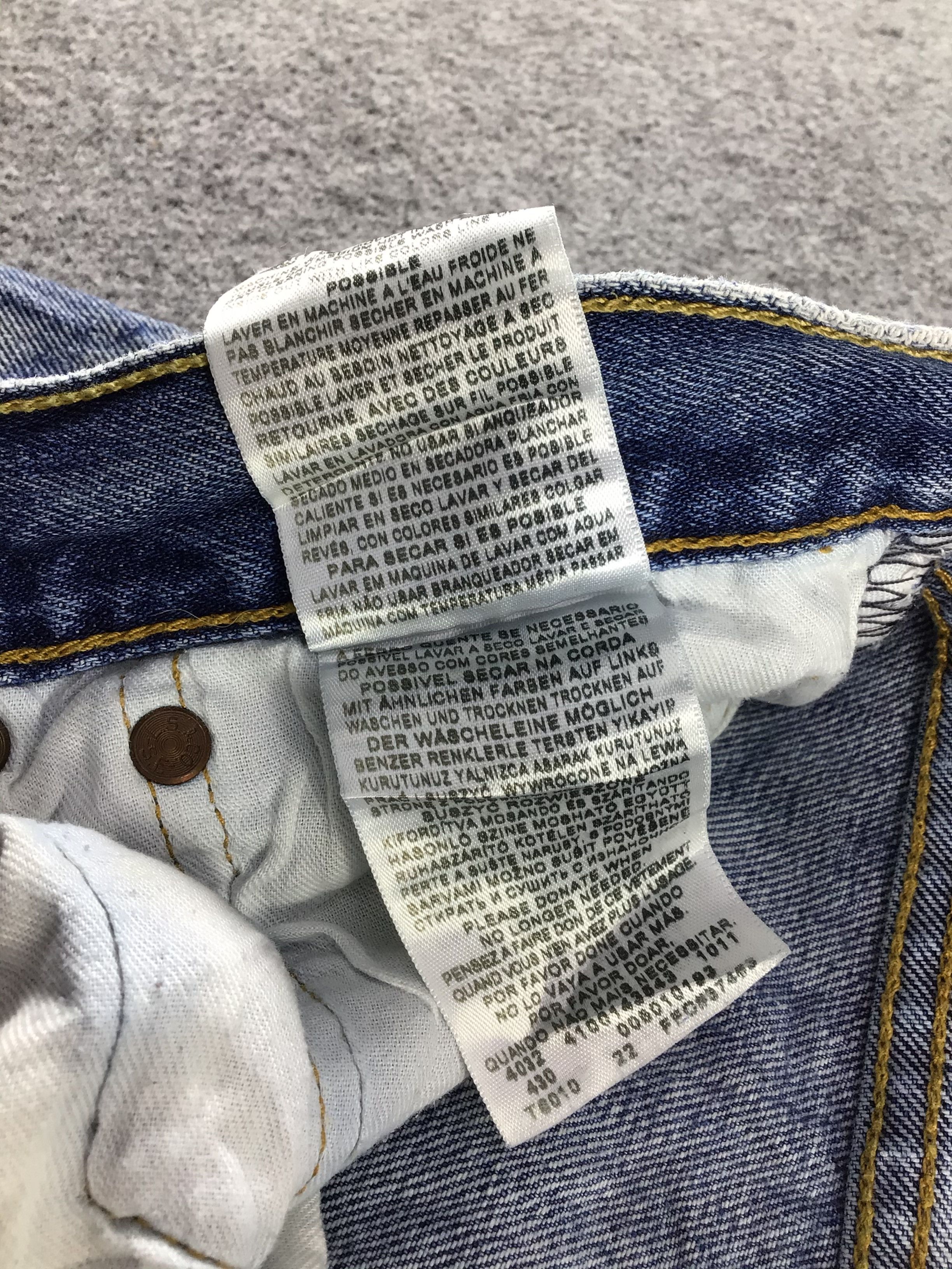 Levi's Vintage Levis 501 Jeans-J442 Size US 34 / EU 50 - 13 Thumbnail