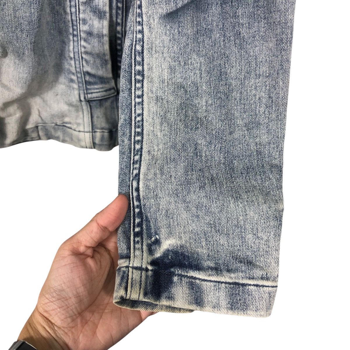 Tornado Mart 📌Vintage Chore Worker Denim Jacket Tornado Mart Acid Wash Size US L / EU 52-54 / 3 - 16 Thumbnail