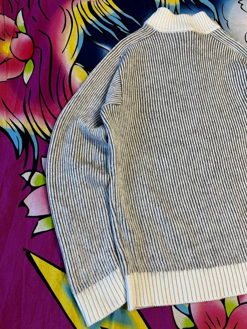 Hugo Boss Vintage Hugo Boss knit striped wool mens sweater y2k Size US L / EU 52-54 / 3 - 10 Thumbnail