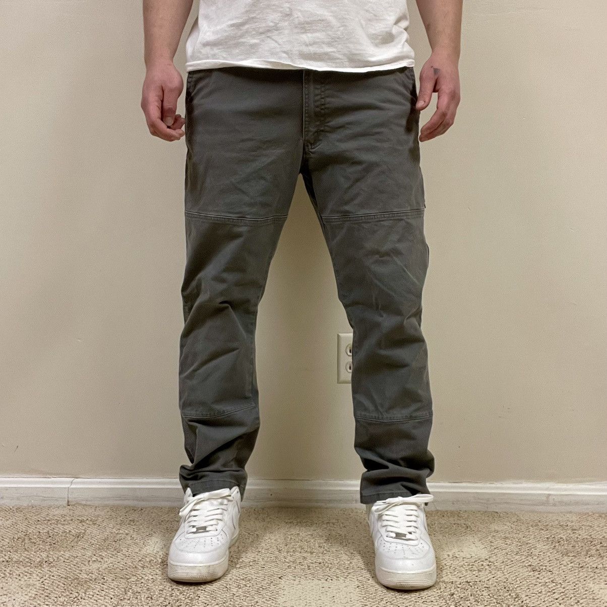Wrangler Wrangler Gray Double Knee Carpenter Pants - 38x30 Size US 38 / EU 54 - 1 Thumbnail