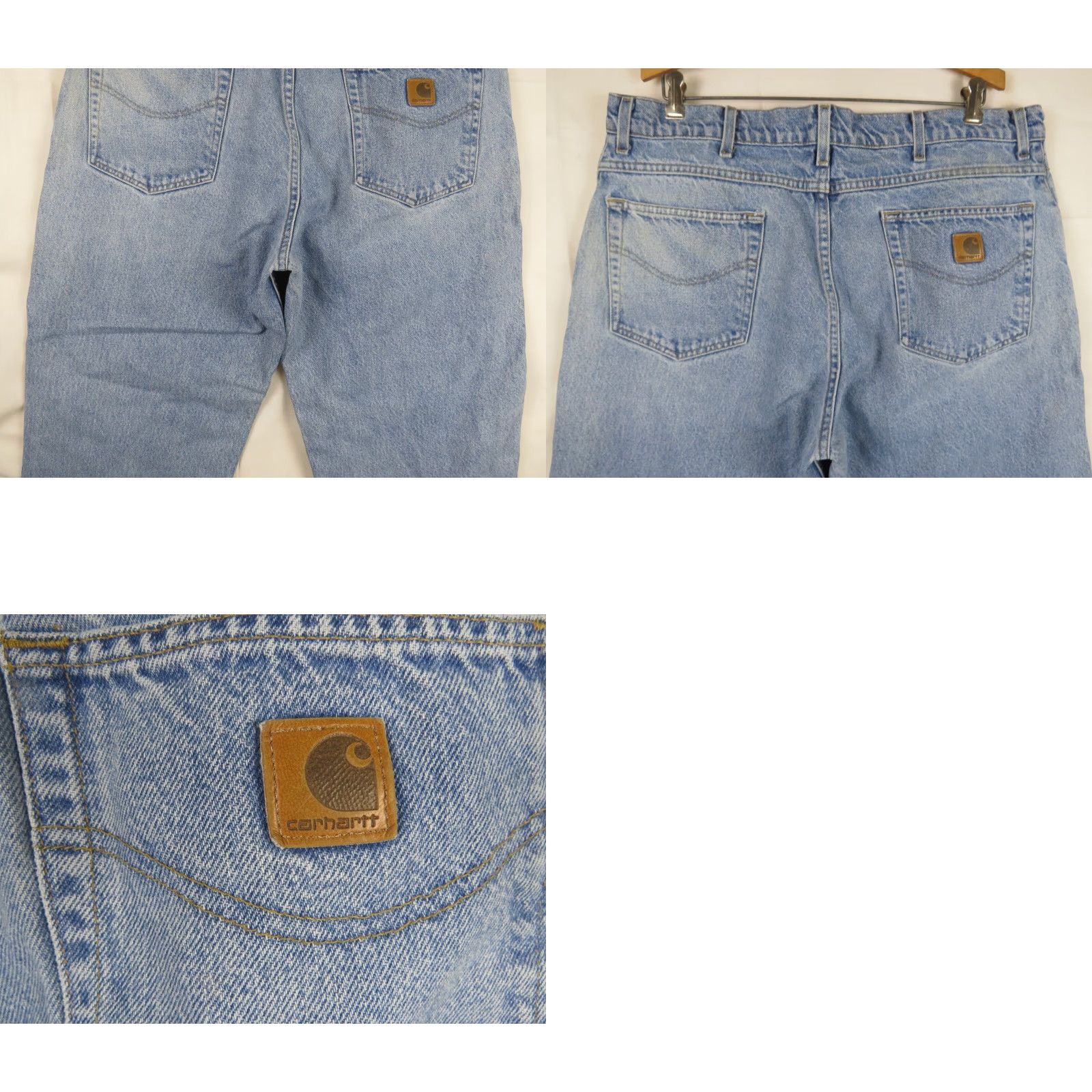 Carhartt Carhartt Jeans 40X32 Denim Relaxed Fit Men Regular Blue 40 32 Union Made Tapered Vintage? Size US 40 / EU 56 - 8 Thumbnail