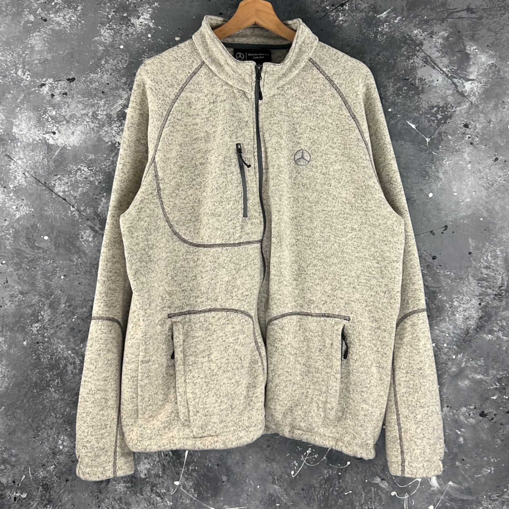 Mercedes-Benz Mercedes Benz USA fleece jacket Size US L / EU 52-54 / 3 - 1 Thumbnail