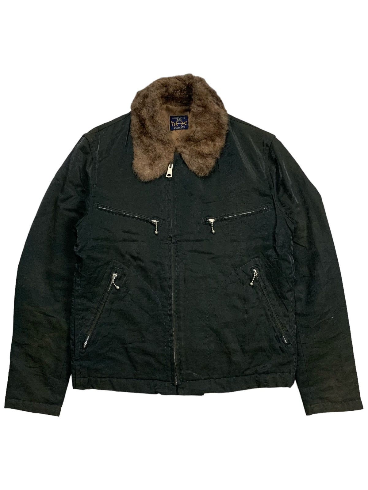 If Six Was Nine 2000s Nicole Club - Iridescent Rider Work Jacket Size US M / EU 48-50 / 2 - 1 Thumbnail