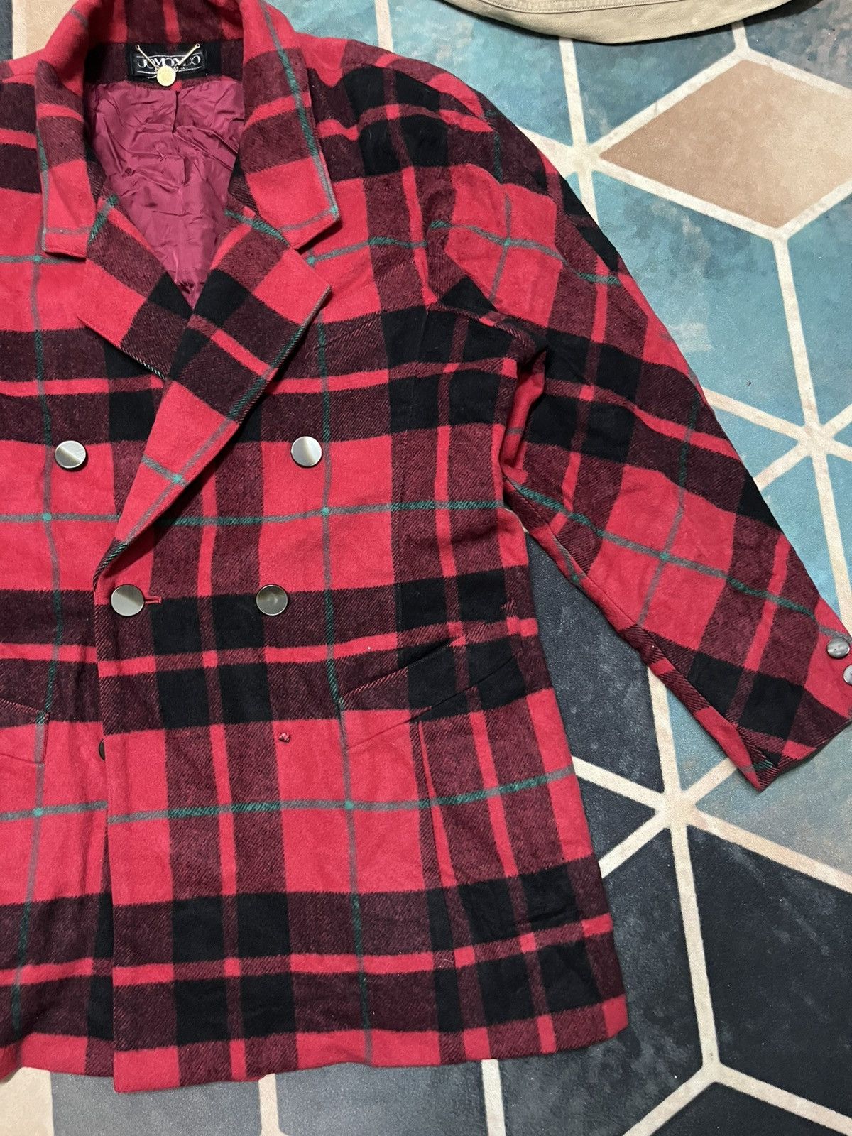 Seditionaries 💥Vintage JC MONDO Japanese Brand Tartan Wool Jackets Size US M / EU 48-50 / 2 - 2 Thumbnail