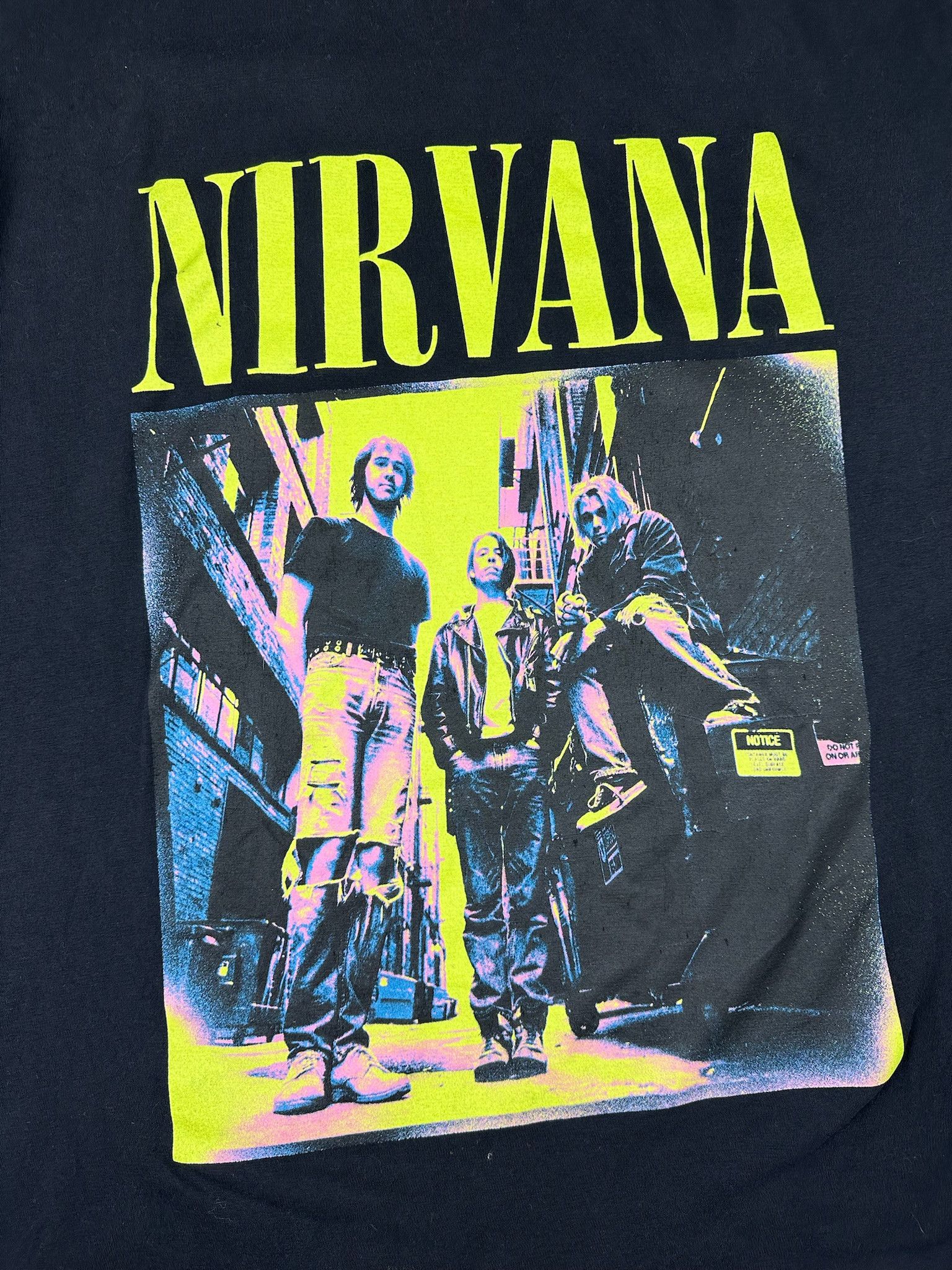 Band Tees Vintage Nirvana Tee Size US XXL / EU 58 / 5 - 2 Thumbnail