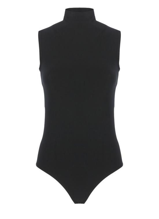 Wolford WOLFORD Women Bodysuit Tops 76071 7005 Black Size M / US 6-8 / IT 42-44 - 1 Thumbnail