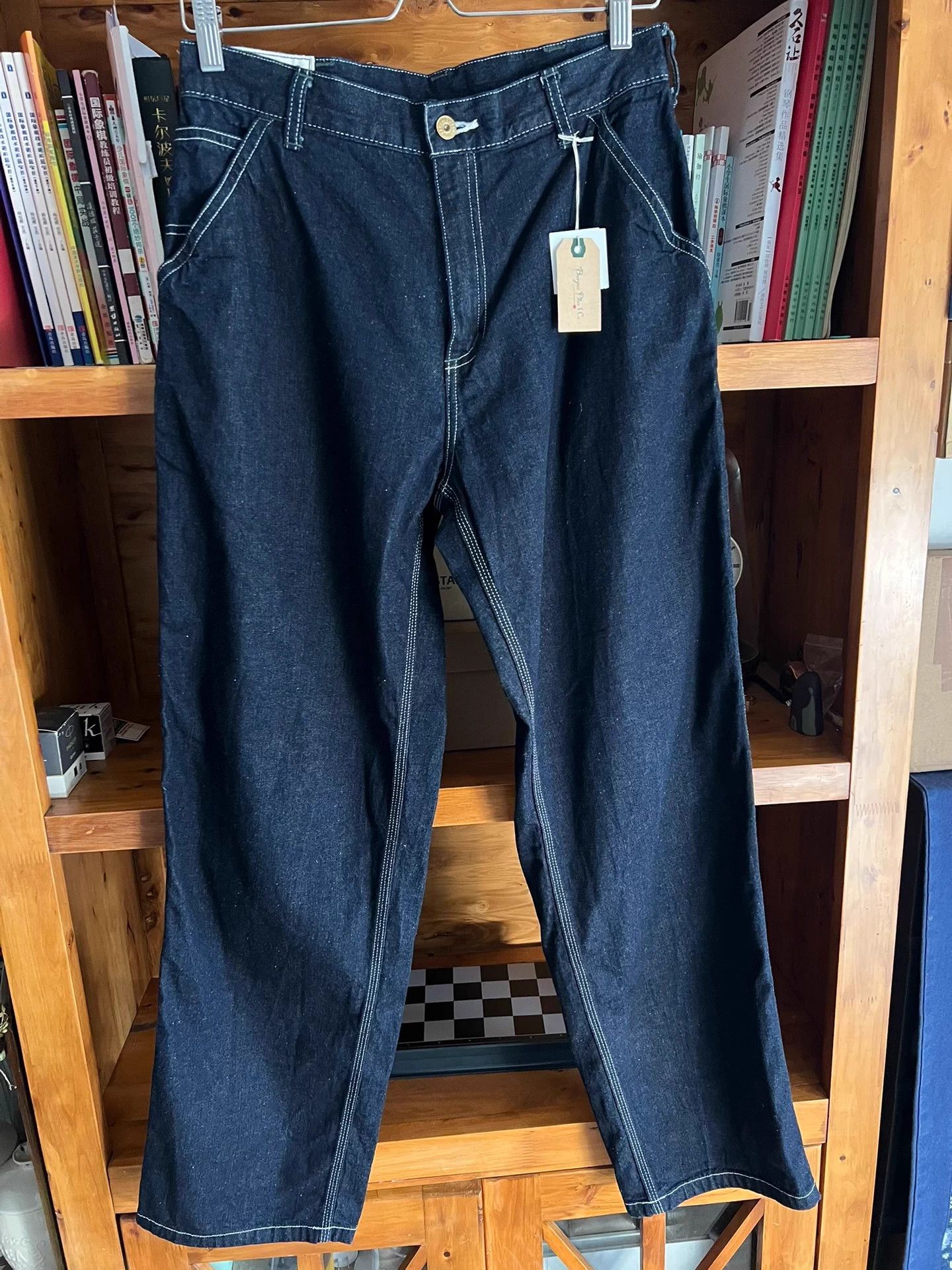 Burgus Plus BURGUS PLUS Indigo Painter Pants 11oz Denim Nippon 30 Size US 30 / EU 46 - 2 Thumbnail