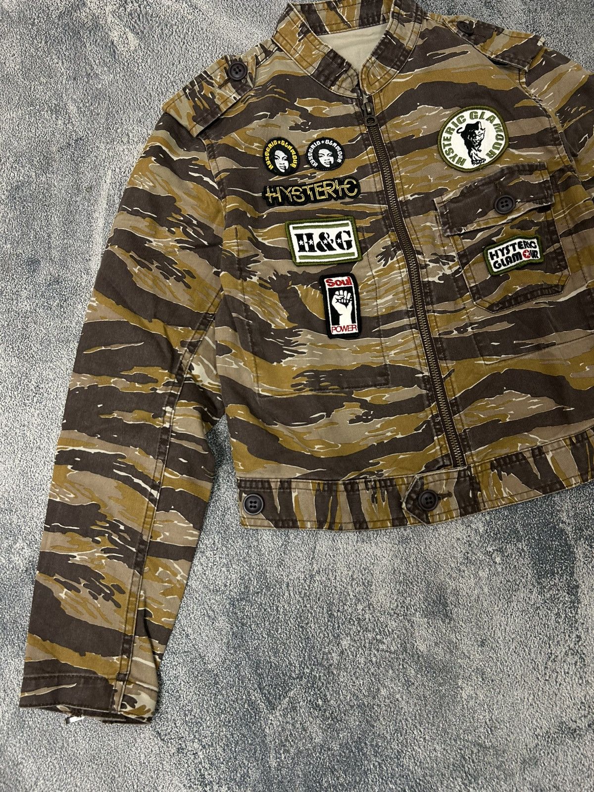 Hysteric Glamour Hysteric Glamour tigerstripe Jacket Size US S / EU 44-46 / 1 - 2 Thumbnail