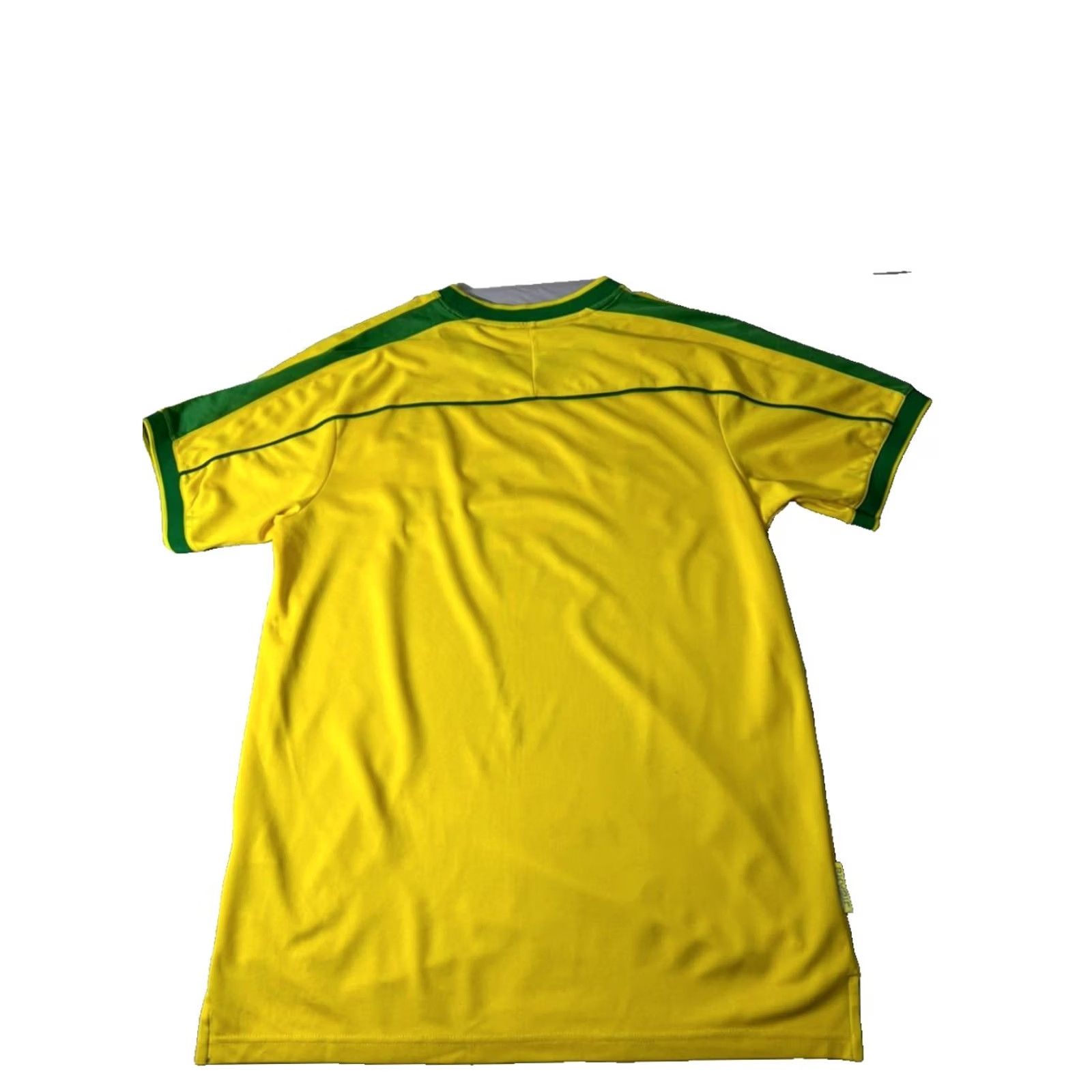 Nike Nike Brazil CBF Yellow Soccer Football Jersey Men's L Short Sleeve Size US L / EU 52-54 / 3 - 2 Thumbnail