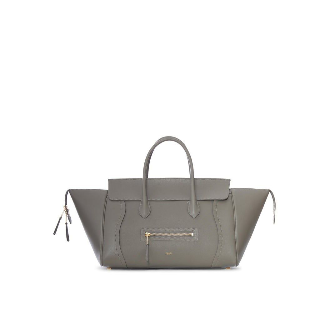Celine CELINE $4100 Light Graphite Luggage Tote Bag New Size ONE SIZE - 1 Thumbnail
