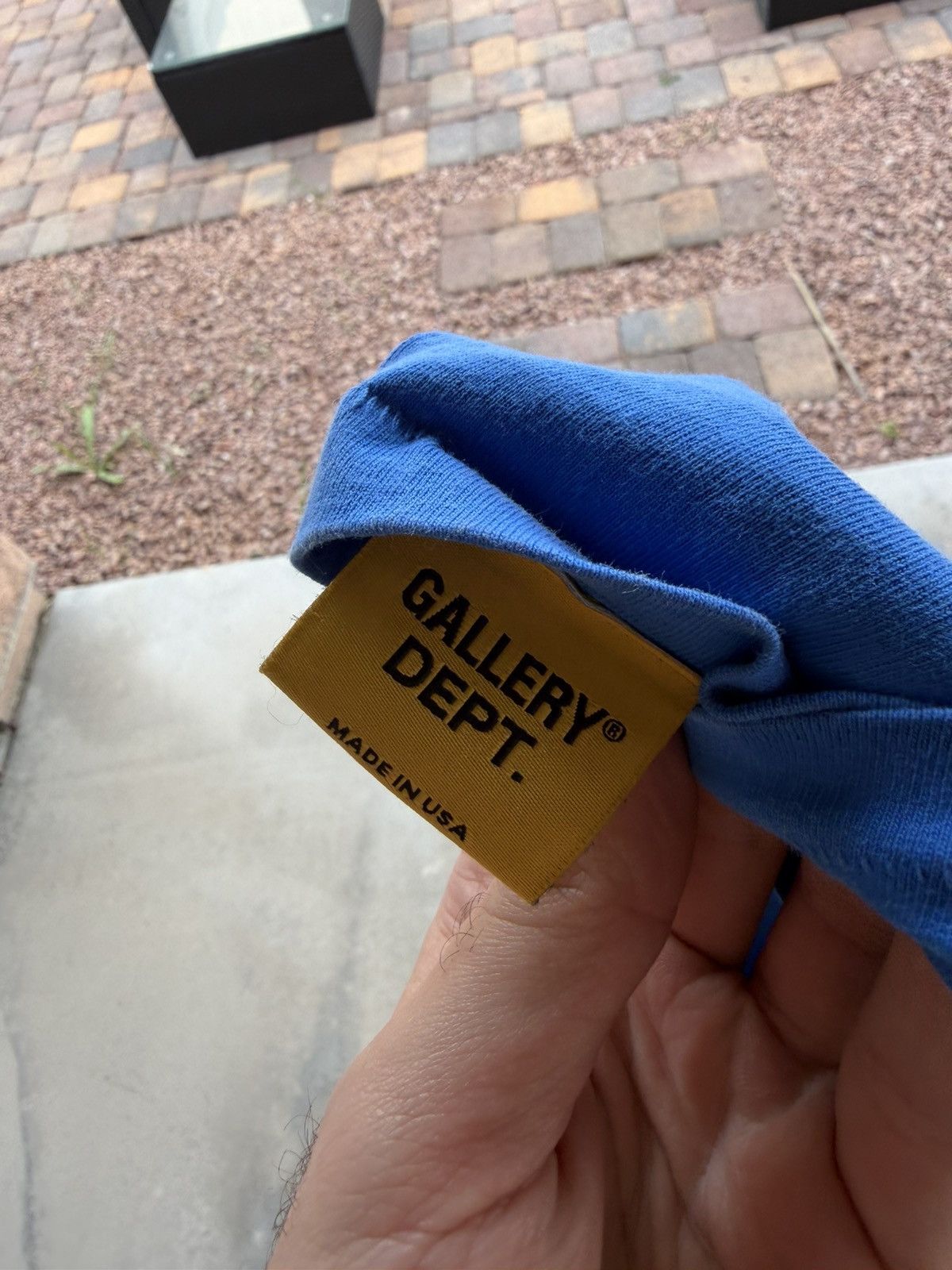 Gallery Dept. Gallery Dept. Gym Logo T-Shirt – Royal Blue – New With Tags Size US S / EU 44-46 / 1 - 5 Thumbnail