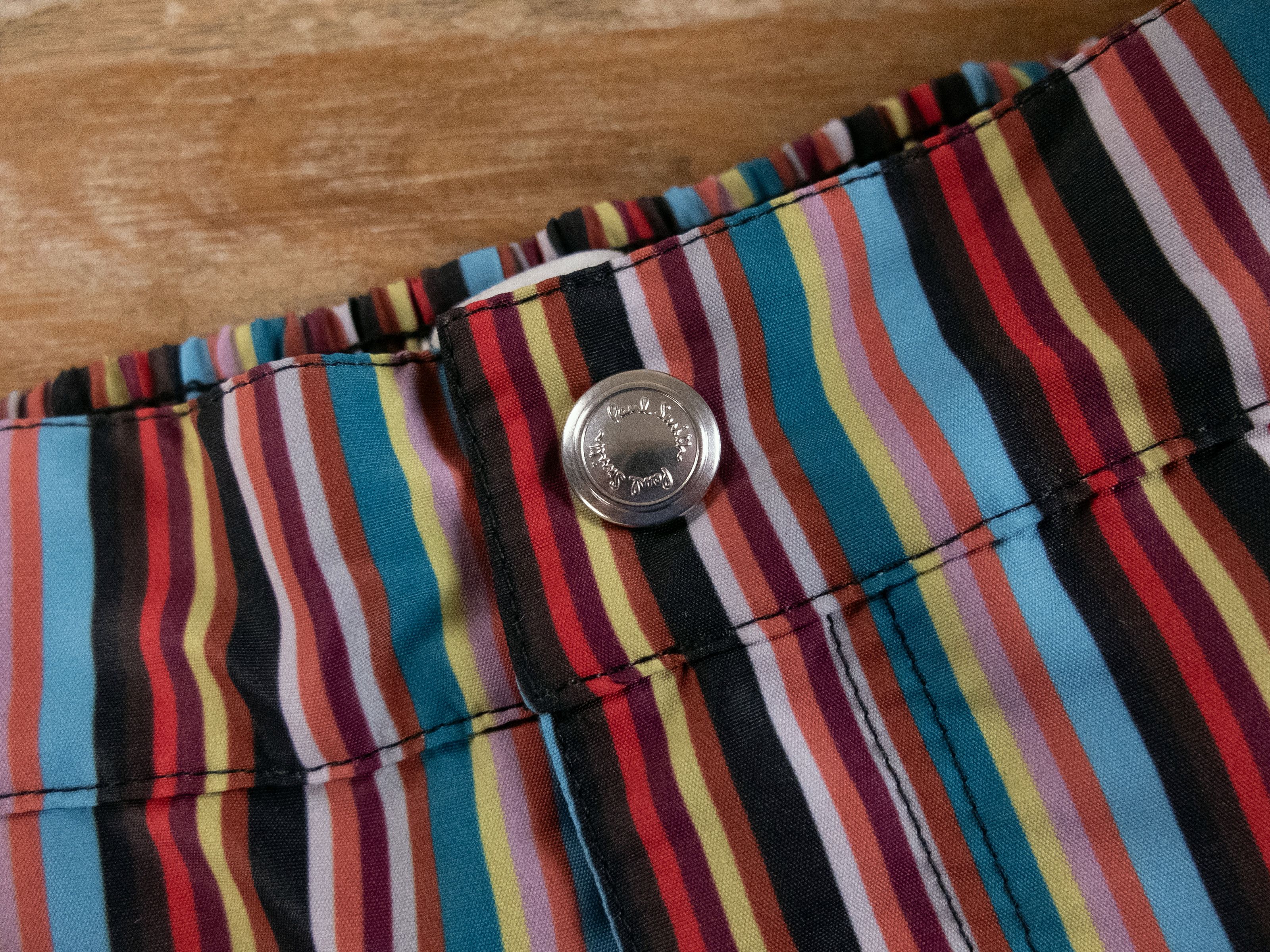 Paul Smith PAUL SMITH classic stripe recycled polyester swim shorts M Size US 32 / EU 48 - 5 Thumbnail