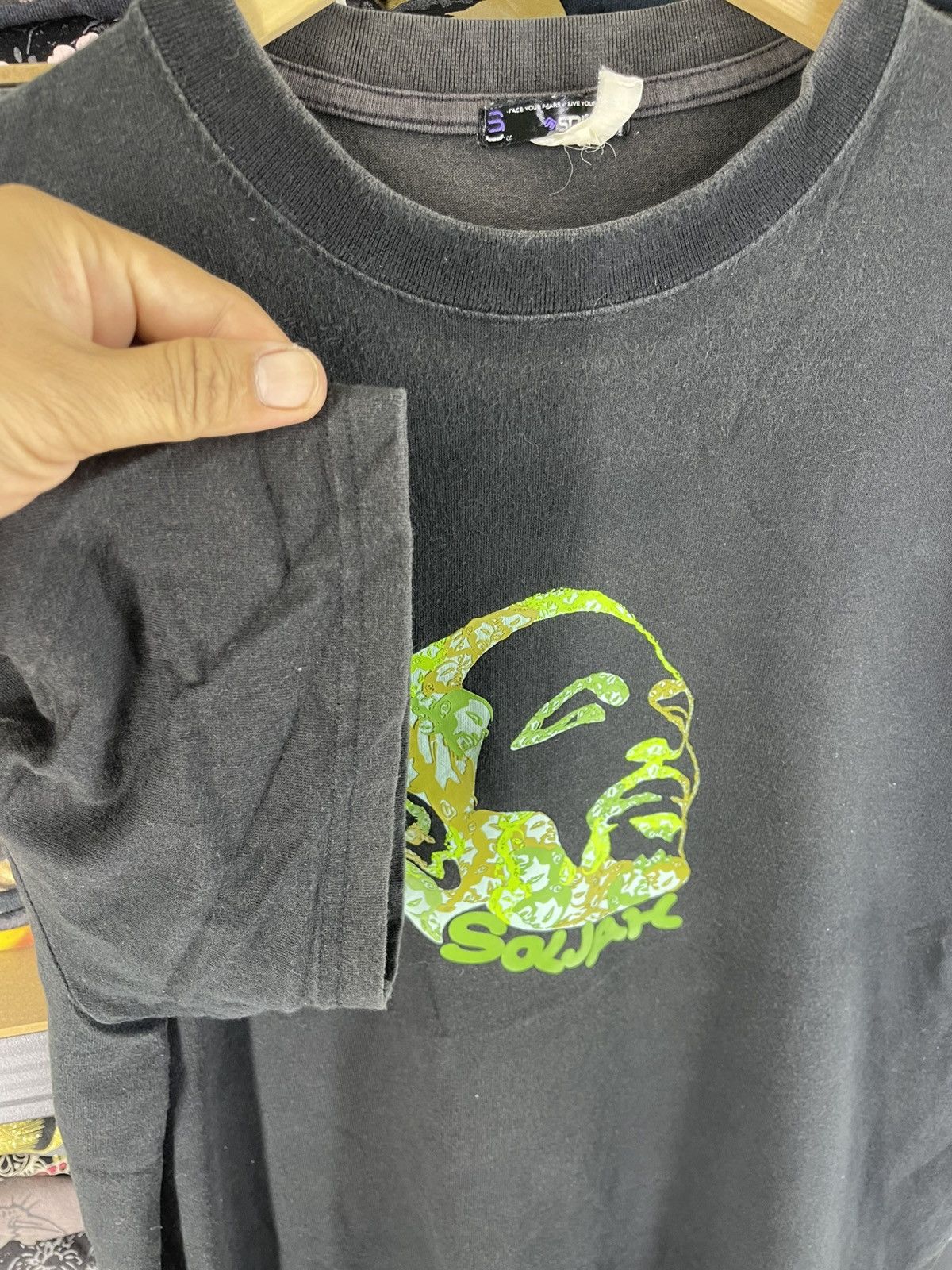 Vintage Vintage Soljah Streetwear Face Design Shirt Tee Size US L / EU 52-54 / 3 - 4 Thumbnail