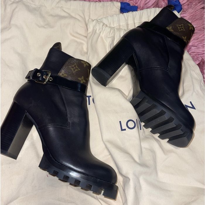 Louis Vuitton Size 40 Star Trail Ankle Boots