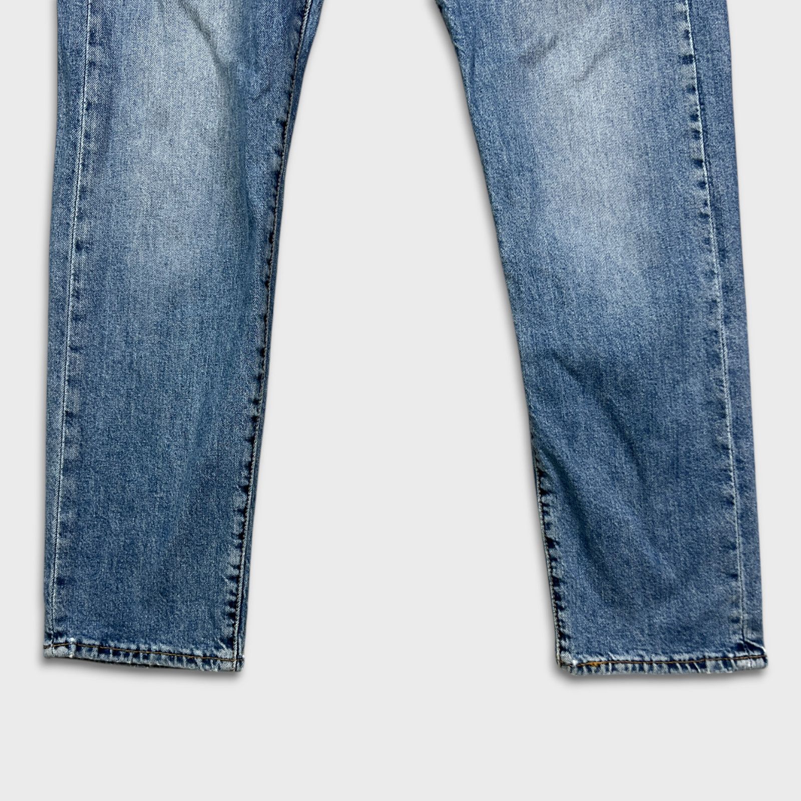Levi's × Vintage Levi's 502 Jeans 31x30 Regular Taper Fit Premium Denim Pants Size US 31 - 4 Thumbnail