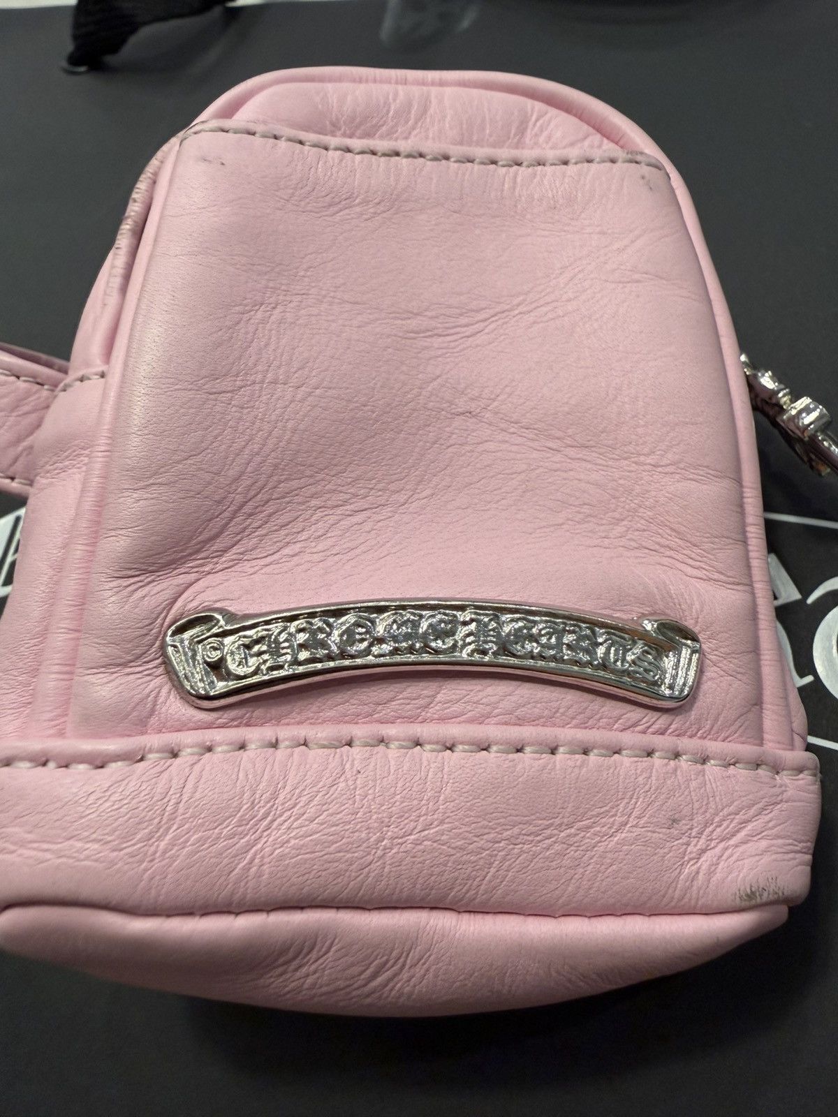 Chrome Hearts Japan Exclusive Baby Pink Wristlet W hardware Size ONE SIZE - 5 Thumbnail