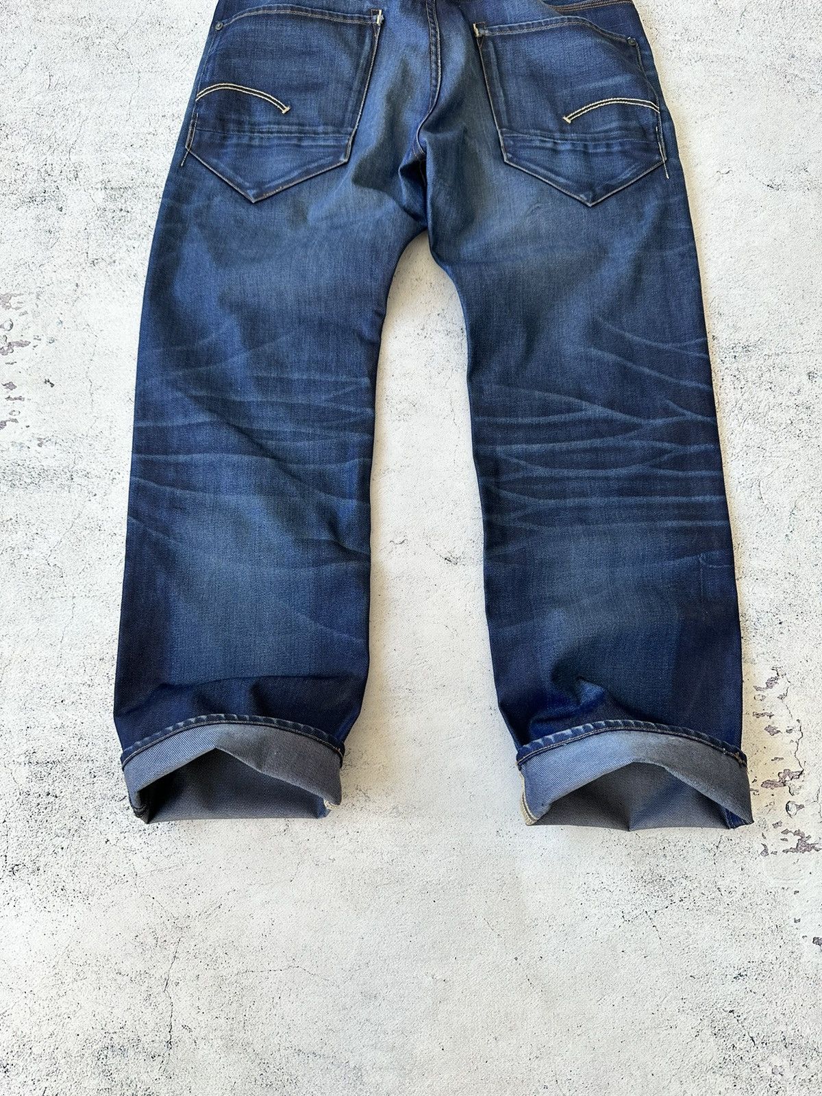 G-Star × Japanese Brand G Star Raw Denim Pants Jeans Size US 32 / EU 48 - 12 Thumbnail