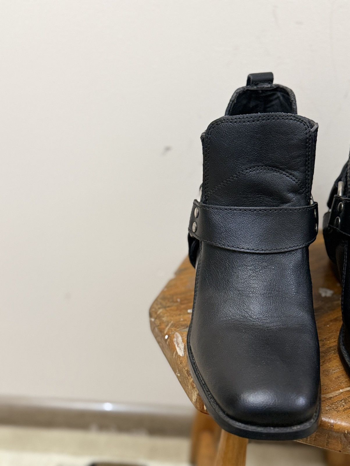Vintage Cowboy Vestern Guidi Vibe leather biker style boots y2k Size US 10 / EU 43 - 8 Thumbnail